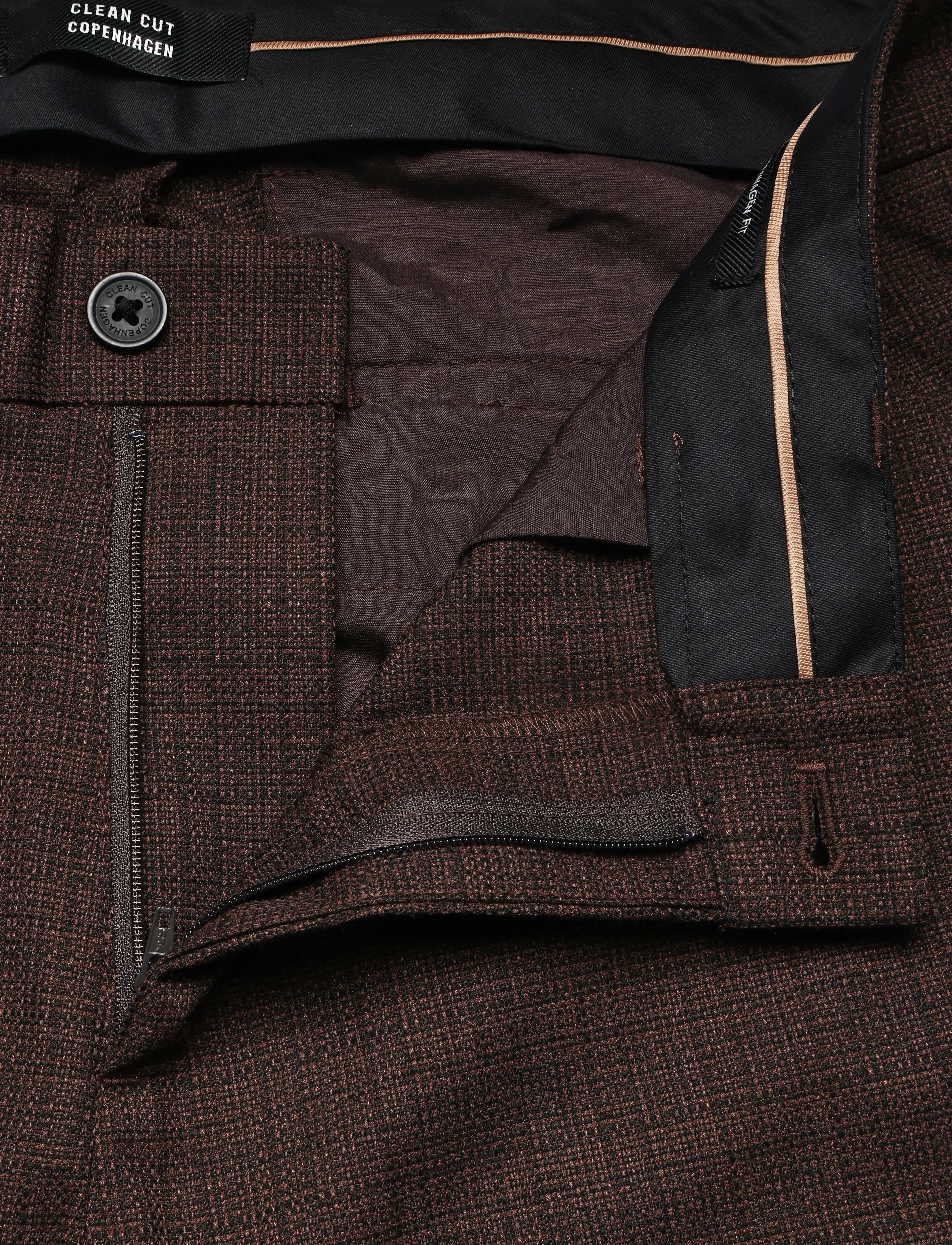 Clean Cut Copenhagen - Copenhagen Sigurd structured pants - brown - 5