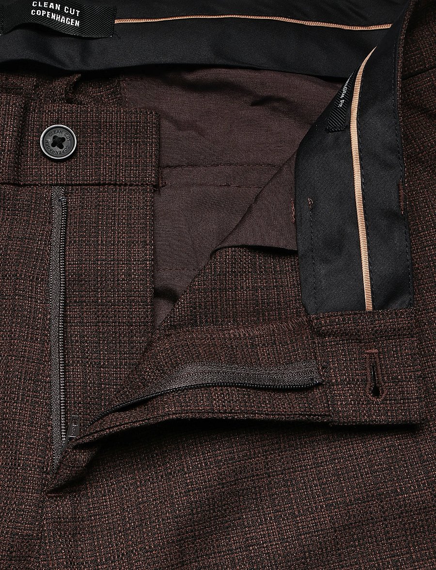 Clean Cut Copenhagen - Copenhagen Sigurd structured pants - brown - 5