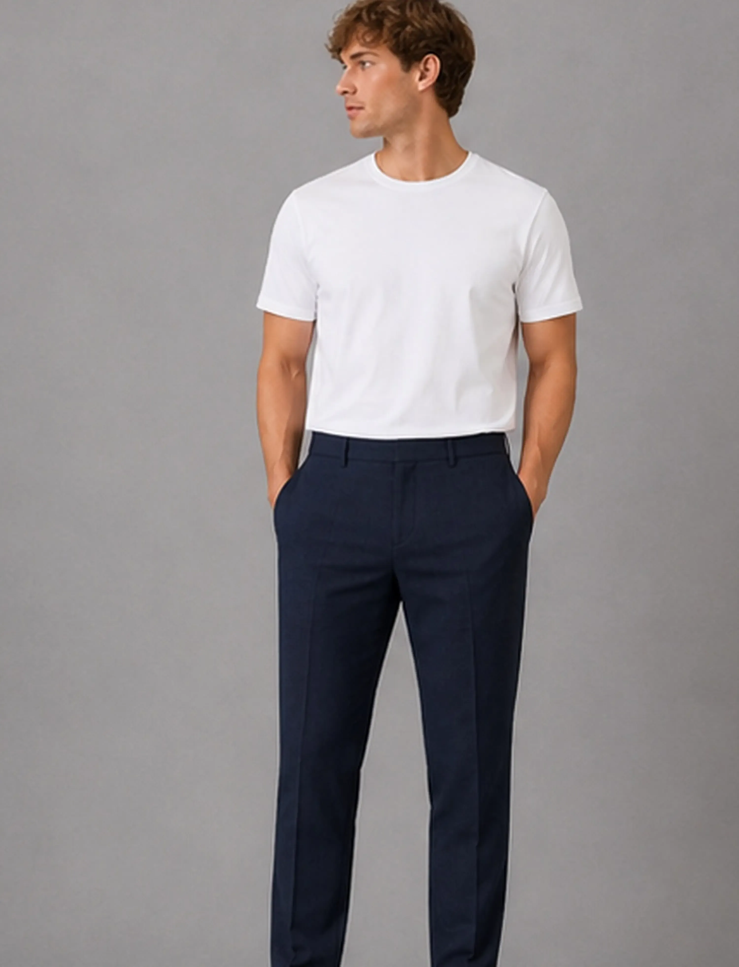 Clean Cut Copenhagen Sigurd Structured Pants byxor herr – bild 3
