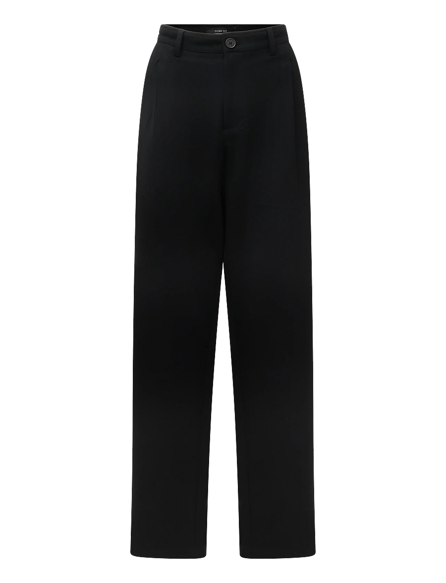 Clean Cut Copenhagen - Florence stretch pants - freizeithosen - black - 1