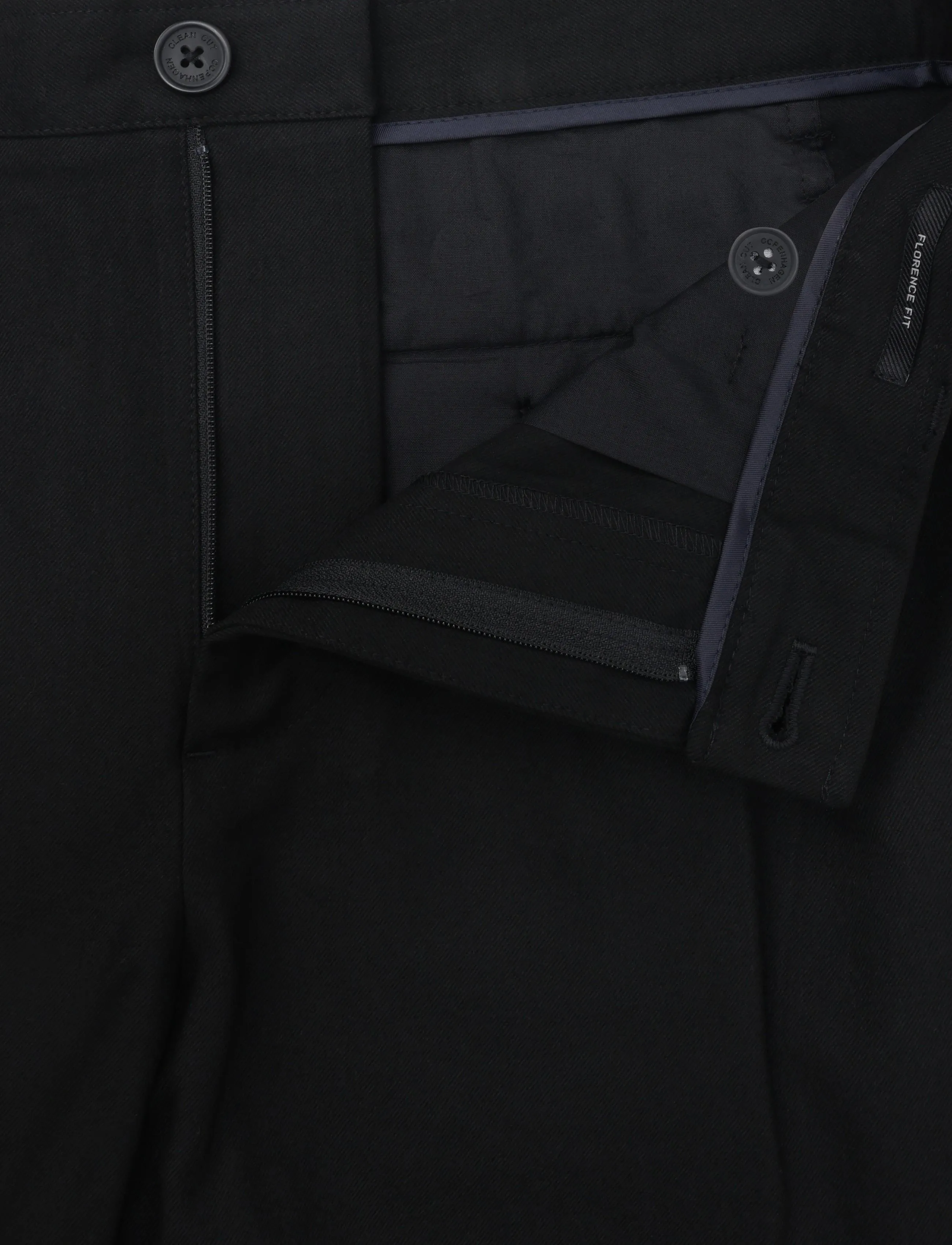 Clean Cut Copenhagen - Florence stretch pants - black - 4