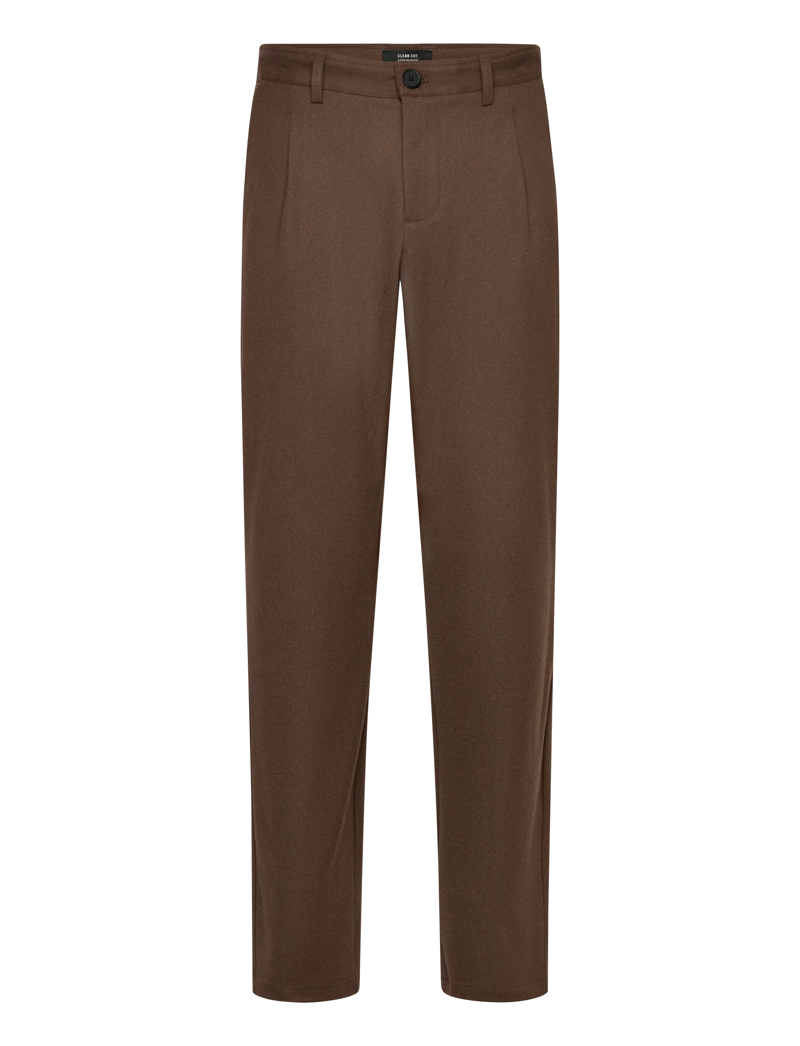 Clean Cut Copenhagen - Florence stretch pants - casual trousers - dark brown - 1