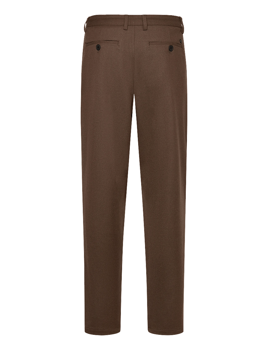 Clean Cut Copenhagen - Florence stretch pants - casual trousers - dark brown - 2