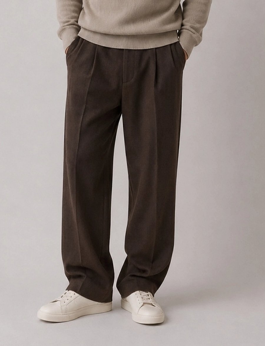 Clean Cut Copenhagen - Florence stretch pants - casual trousers - dark brown - 3