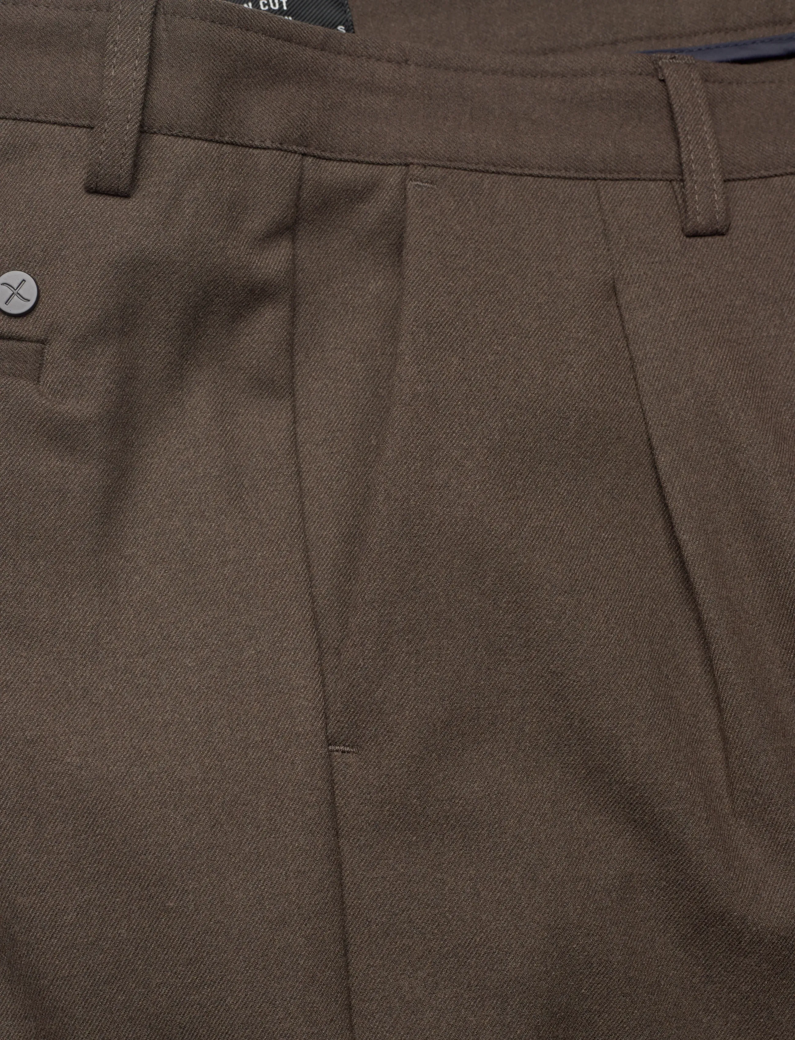 Clean Cut Copenhagen - Florence stretch pants - casual trousers - dark brown - 4