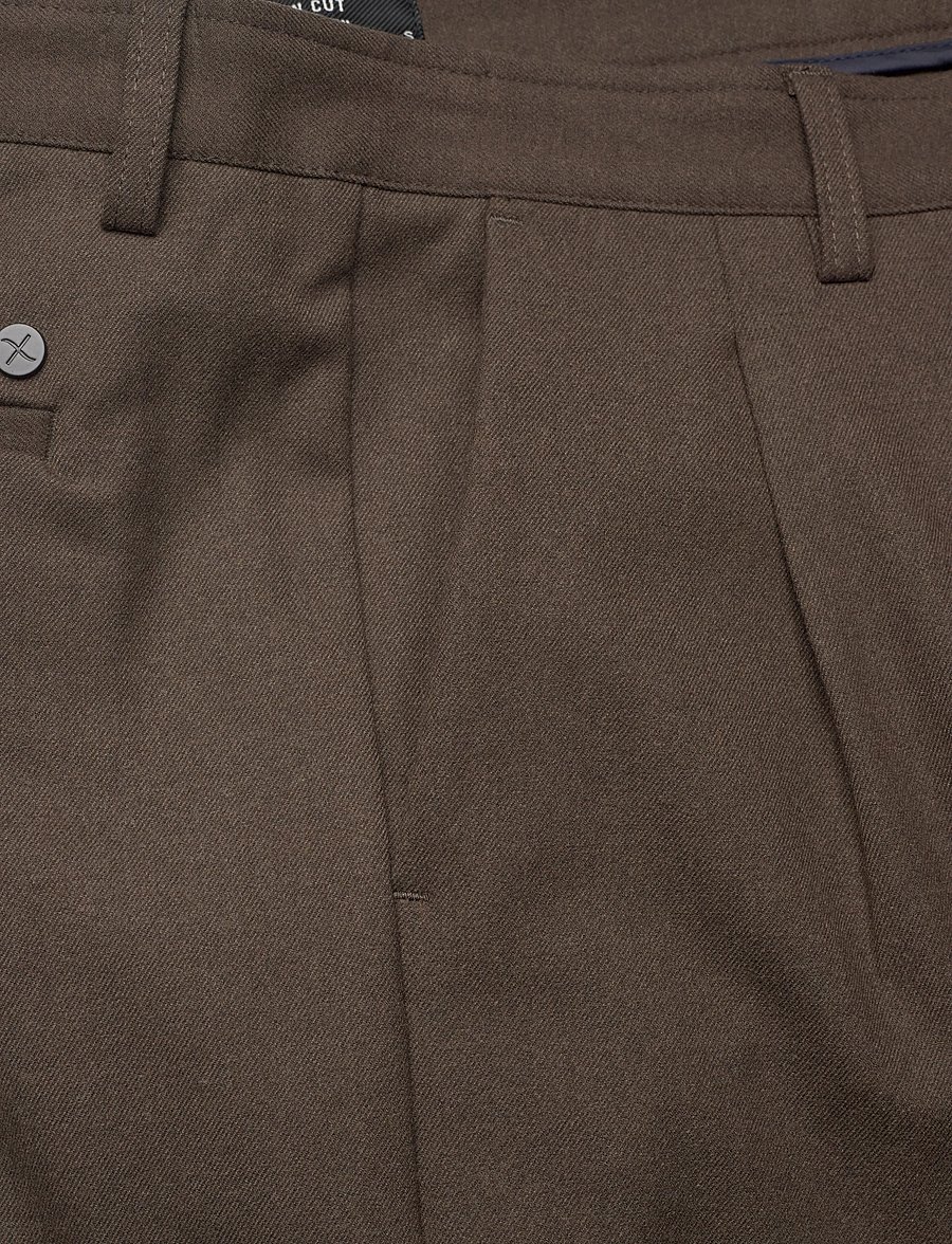 Clean Cut Copenhagen - Florence stretch pants - casual trousers - dark brown - 4
