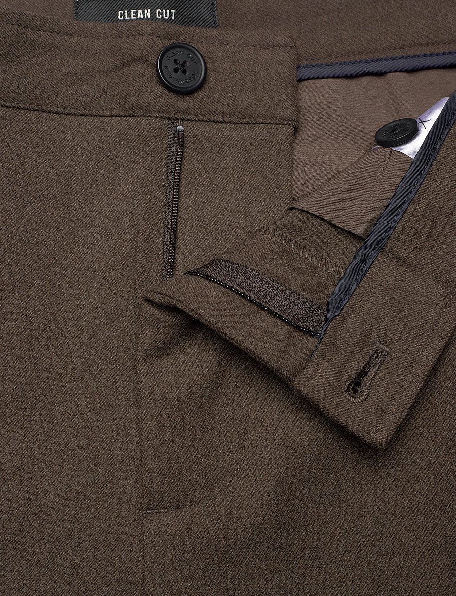 Clean Cut Copenhagen - Florence stretch pants - casual trousers - dark brown - 5