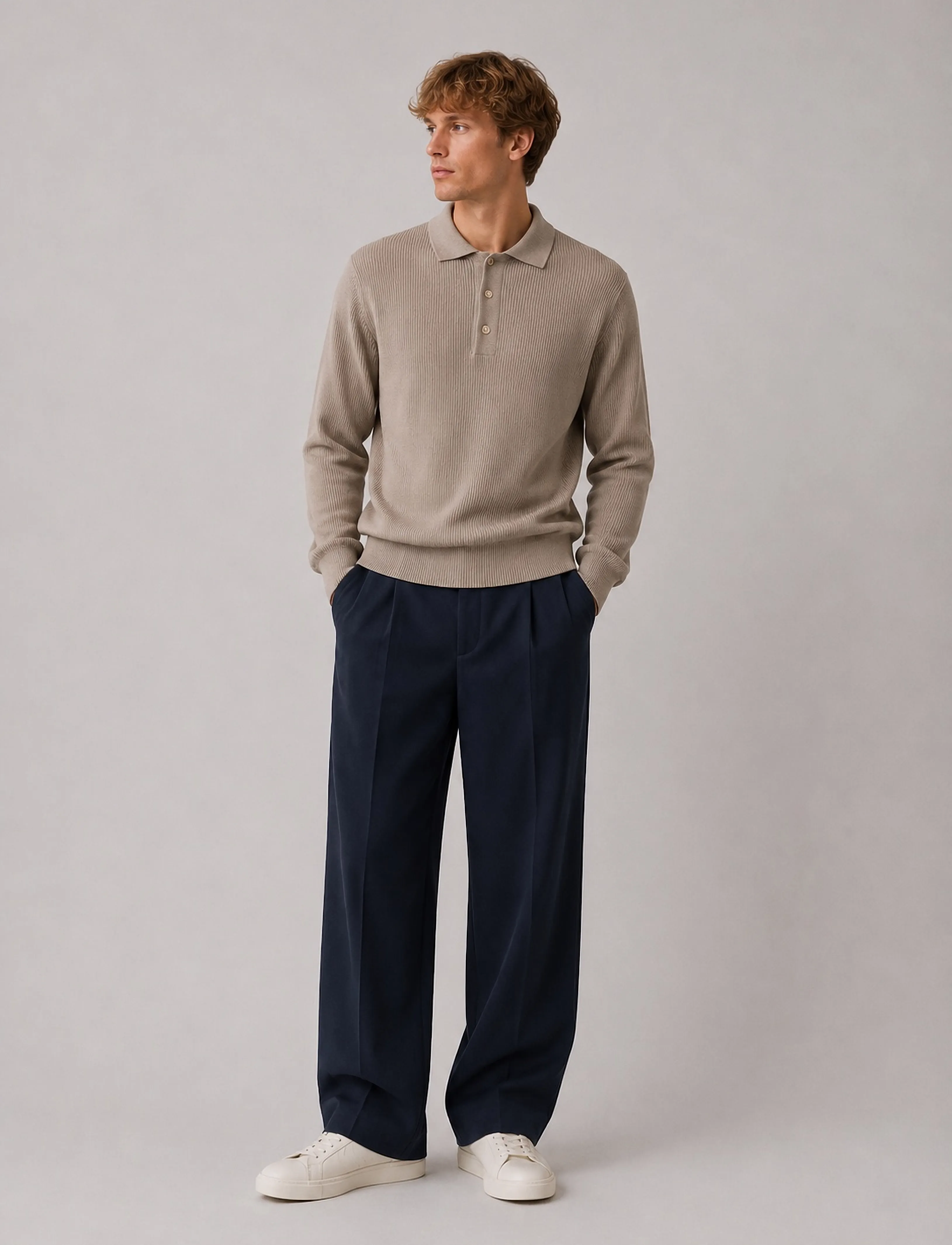 Clean Cut Copenhagen Florence stretch pants - Efterårsgarderoben - NAVY / navy