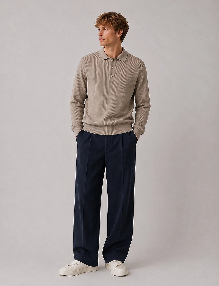 Clean Cut Copenhagen - Florence stretch pants - casual bukser - navy - 0