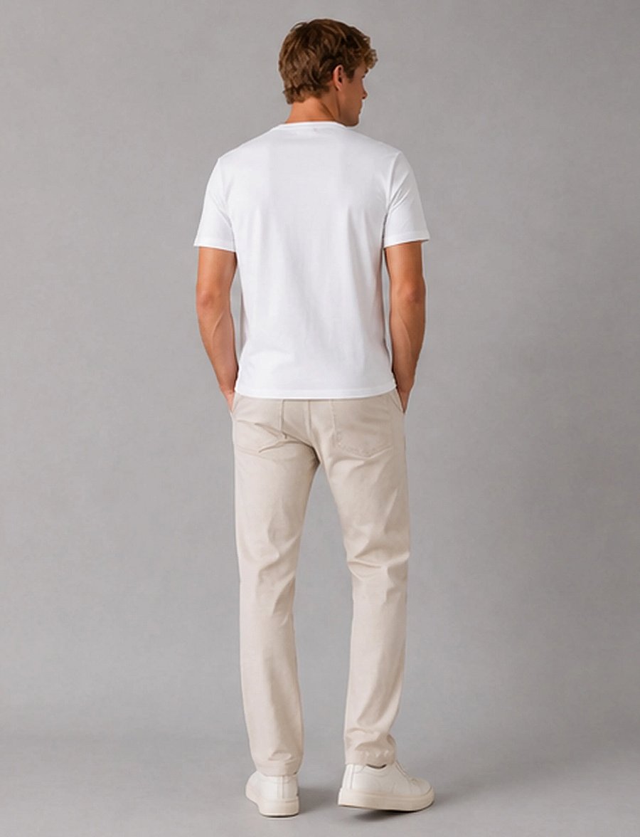 Clean Cut Copenhagen - Copenhagen sundays organic t-shirt - short-sleeved t-shirts - white - 5