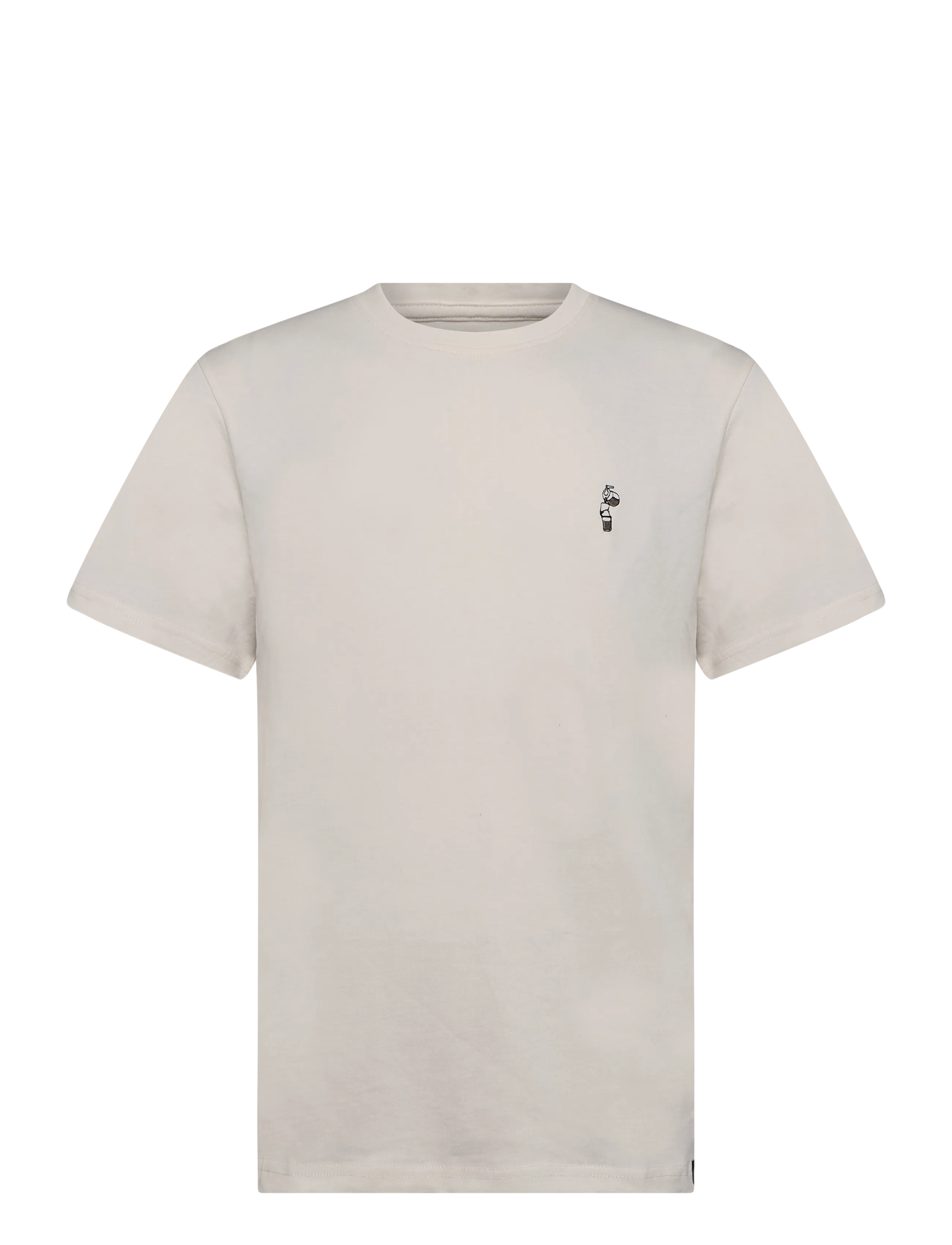 Clean Cut Copenhagen - Hygge organic t-shirt - kortærmede t-shirts - ecru - 1