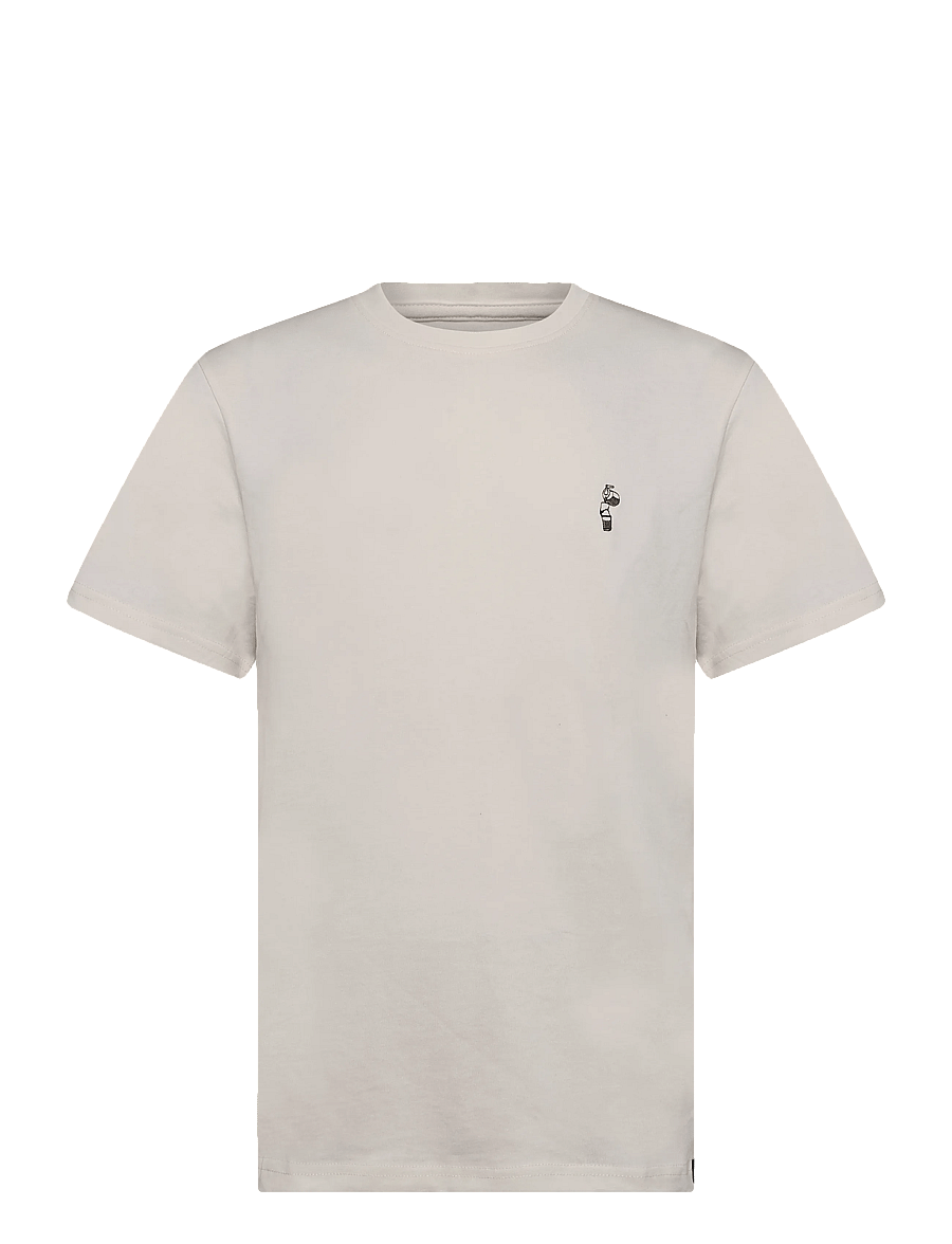 Clean Cut Copenhagen - Hygge organic t-shirt - kortærmede t-shirts - ecru - 1