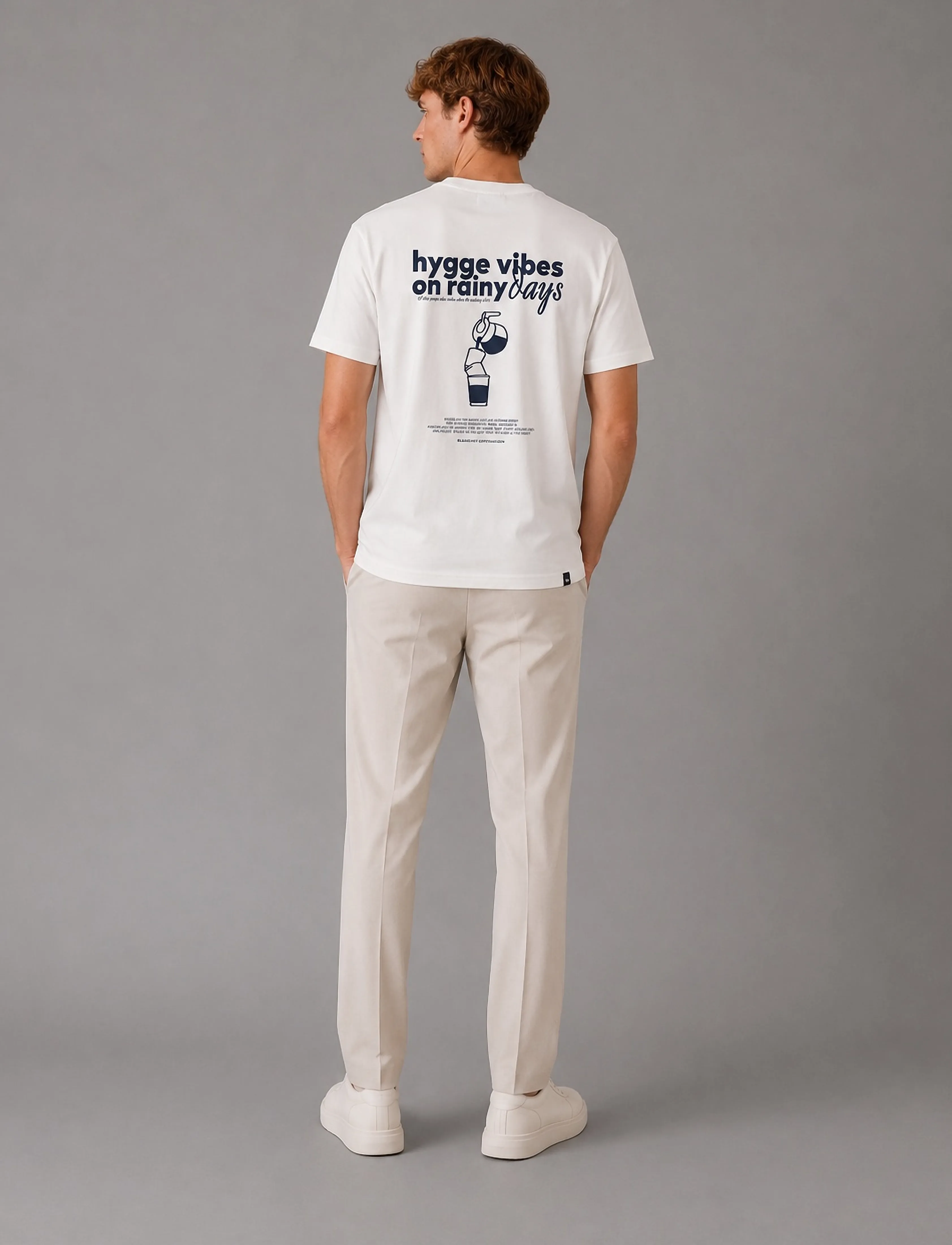 Clean Cut Copenhagen - Hygge organic t-shirt - kortærmede t-shirts - ecru - 3