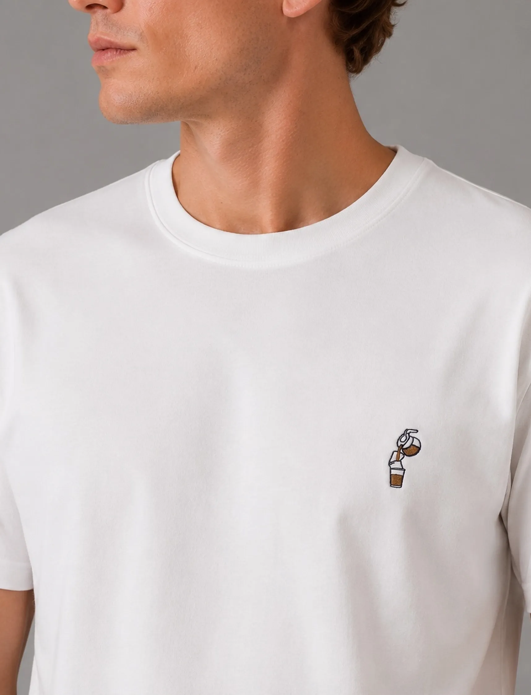 Clean Cut Copenhagen - Hygge organic t-shirt - kortærmede t-shirts - ecru - 5