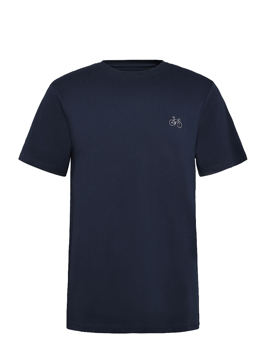 Clean Cut Copenhagen - Hygge organic t-shirt - kortærmede t-shirts - navy - 1