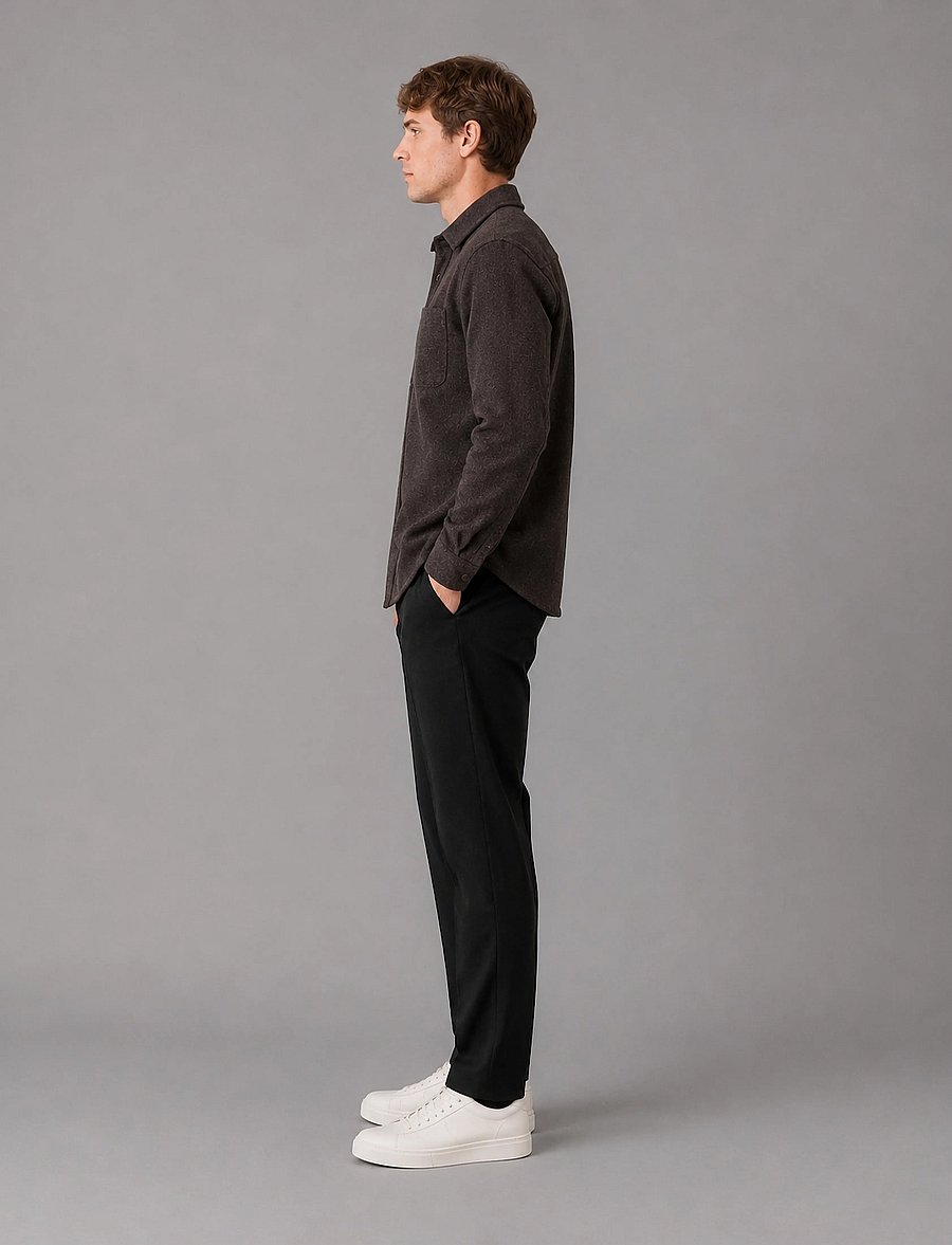 Clean Cut Copenhagen - Sigurd structured jacket - sügisjoped - brown - 3