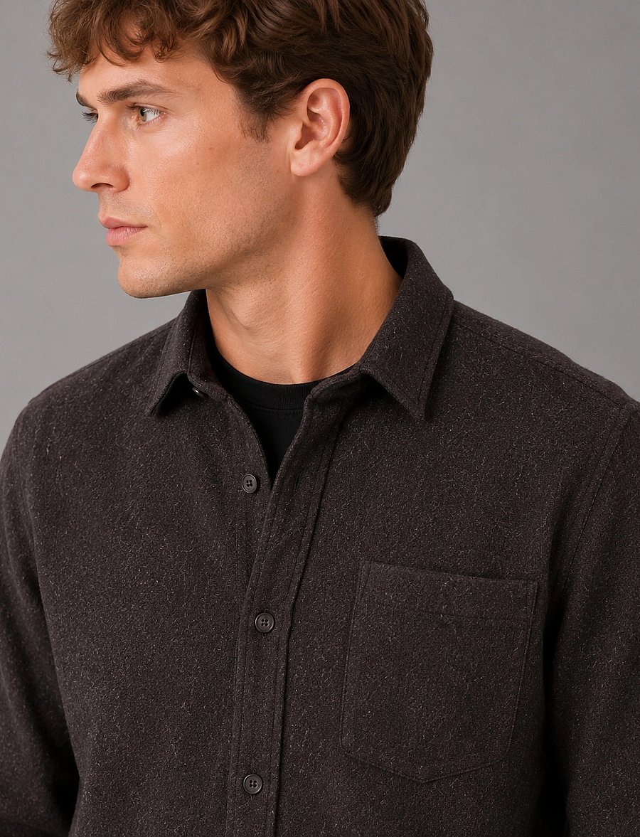 Clean Cut Copenhagen - Sigurd structured jacket - sügisjoped - brown - 5