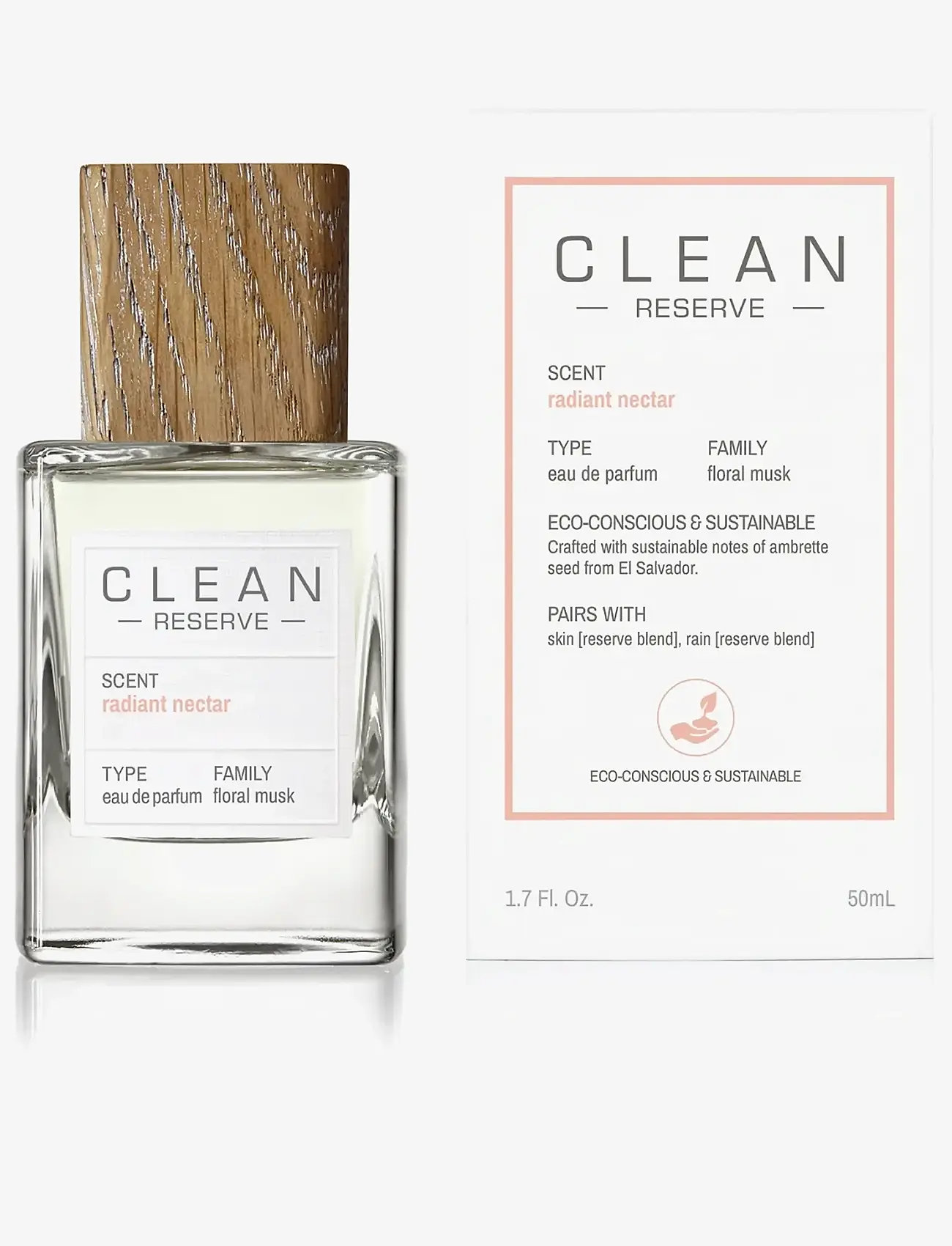 CLEAN - RESERVE Radiant Nectar EdP - til ham  - clear - 1