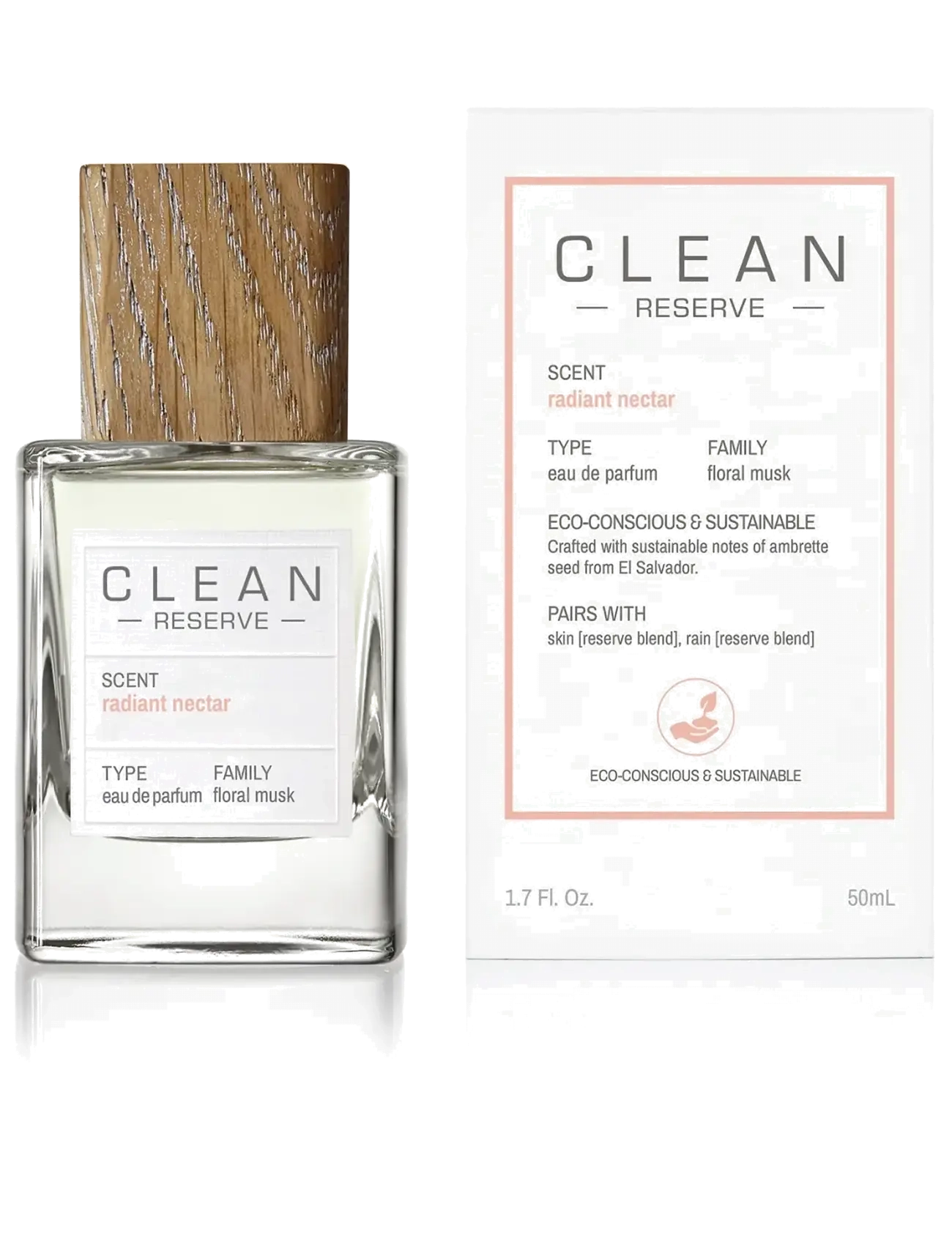CLEAN - RESERVE Radiant Nectar EdP - till honom  - clear - 1