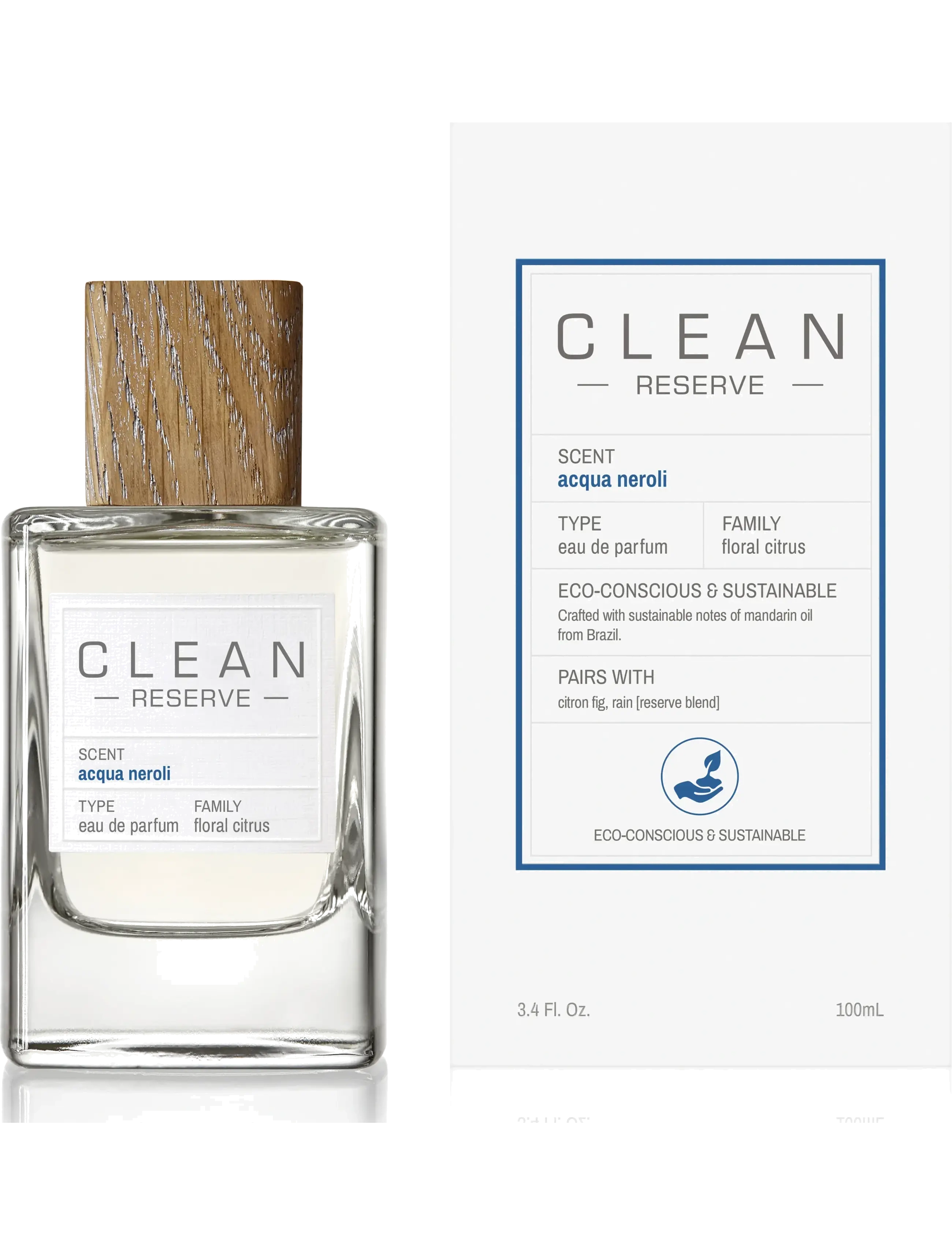 CLEAN - RESERVE Acqua Neroli EdP - clear - 1