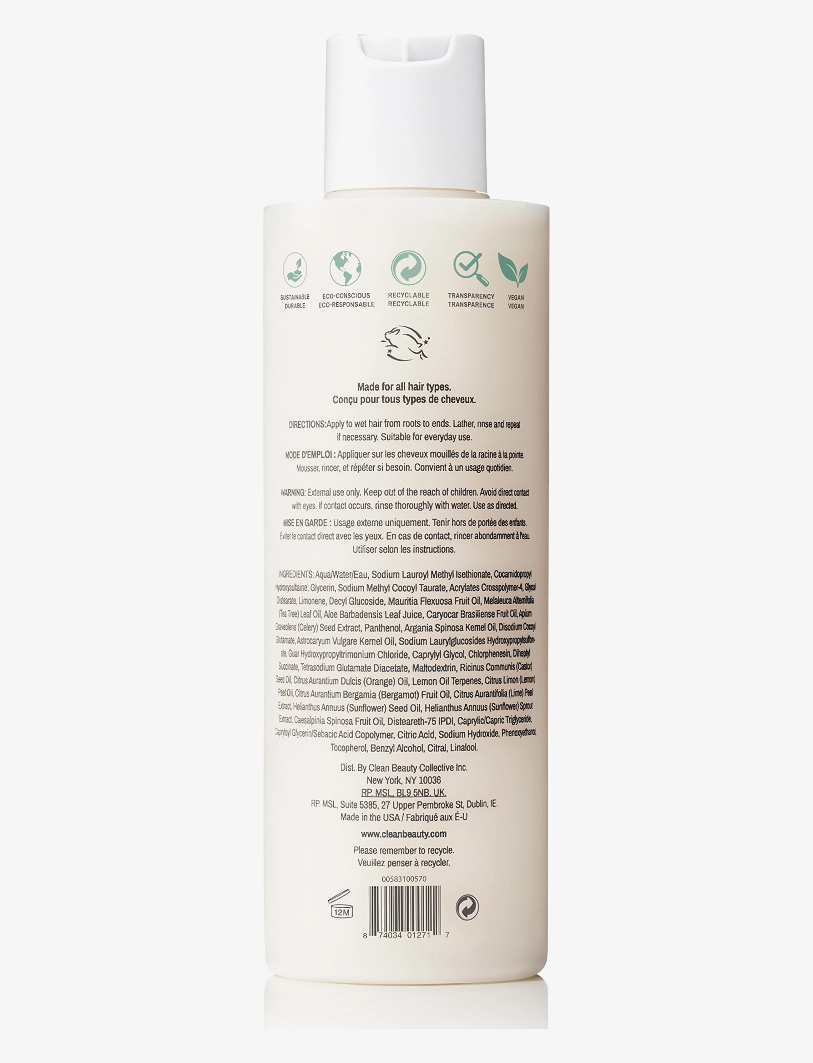 CLEAN - RESERVE Buriti & Tucuma Shampoo - shampoo - no colour - 2