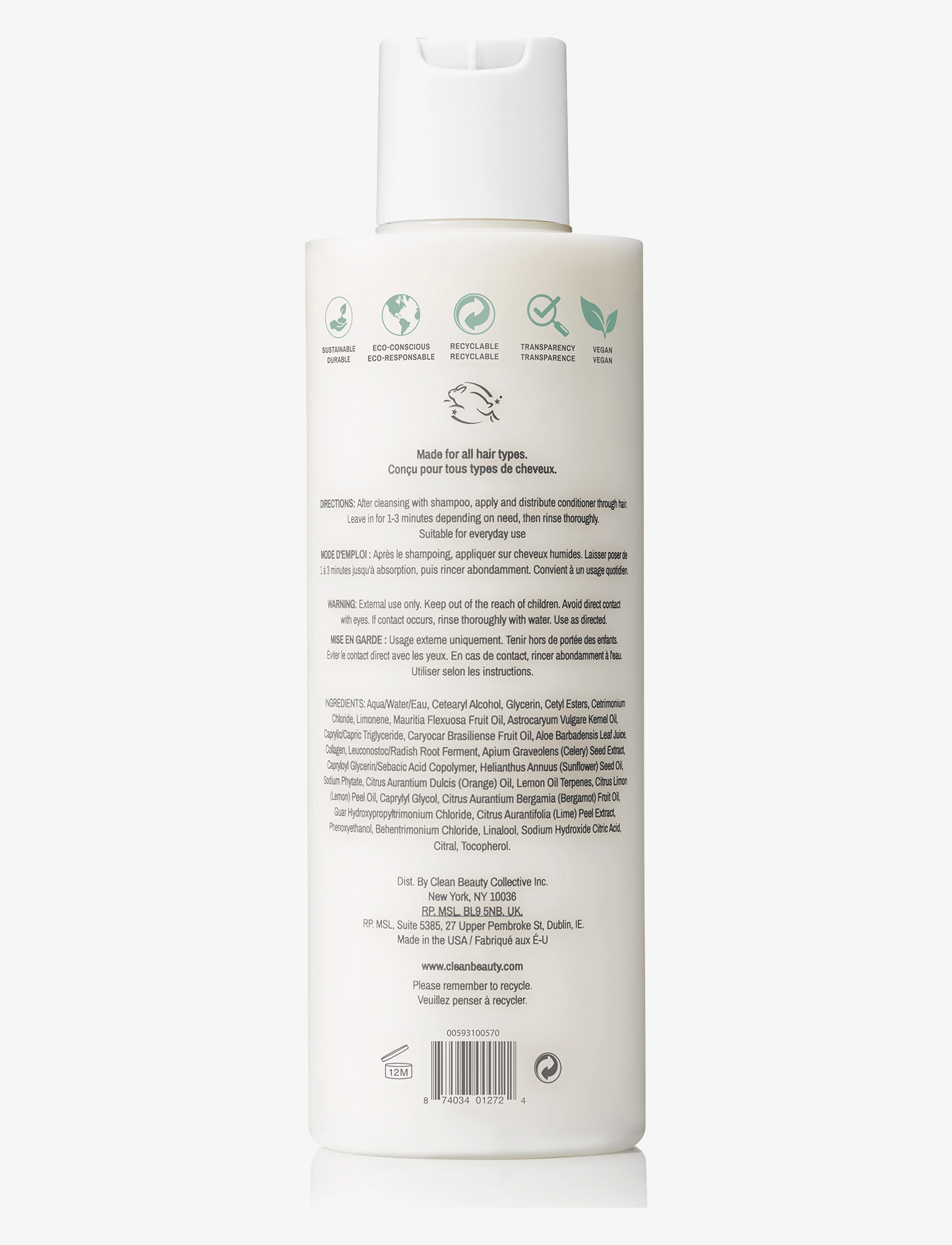 CLEAN - RESERVE Buriti & Tucuma Conditioner - hårpleje - no colour - 2