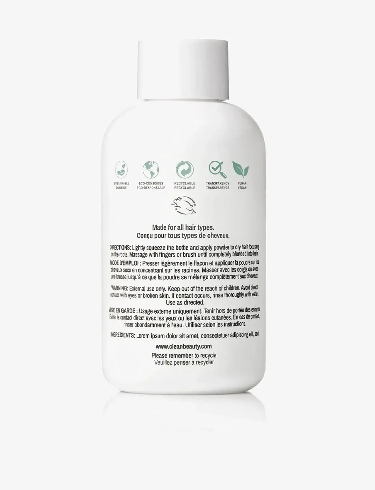 CLEAN - RESERVE Tapioca Dry Shampoo - tørshampoos - no colour - 1