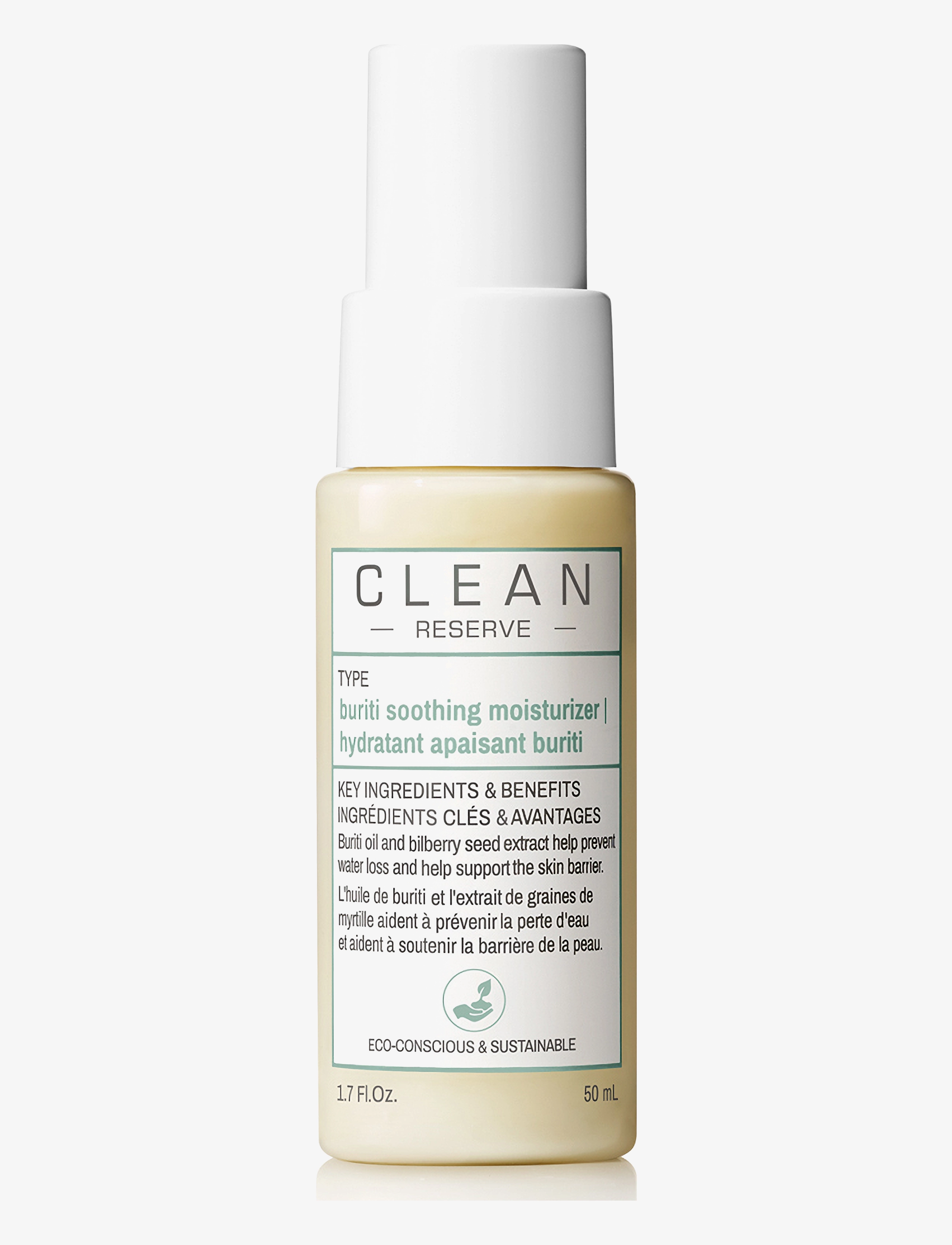 CLEAN Reserve Buriti Soothing Moiturizer, Day Cremes, Nude, Str: 50 ml