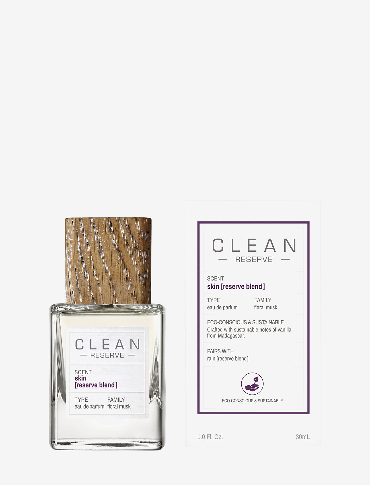 CLEAN - RESERVE Skin EdP - til ham  - clear - 1
