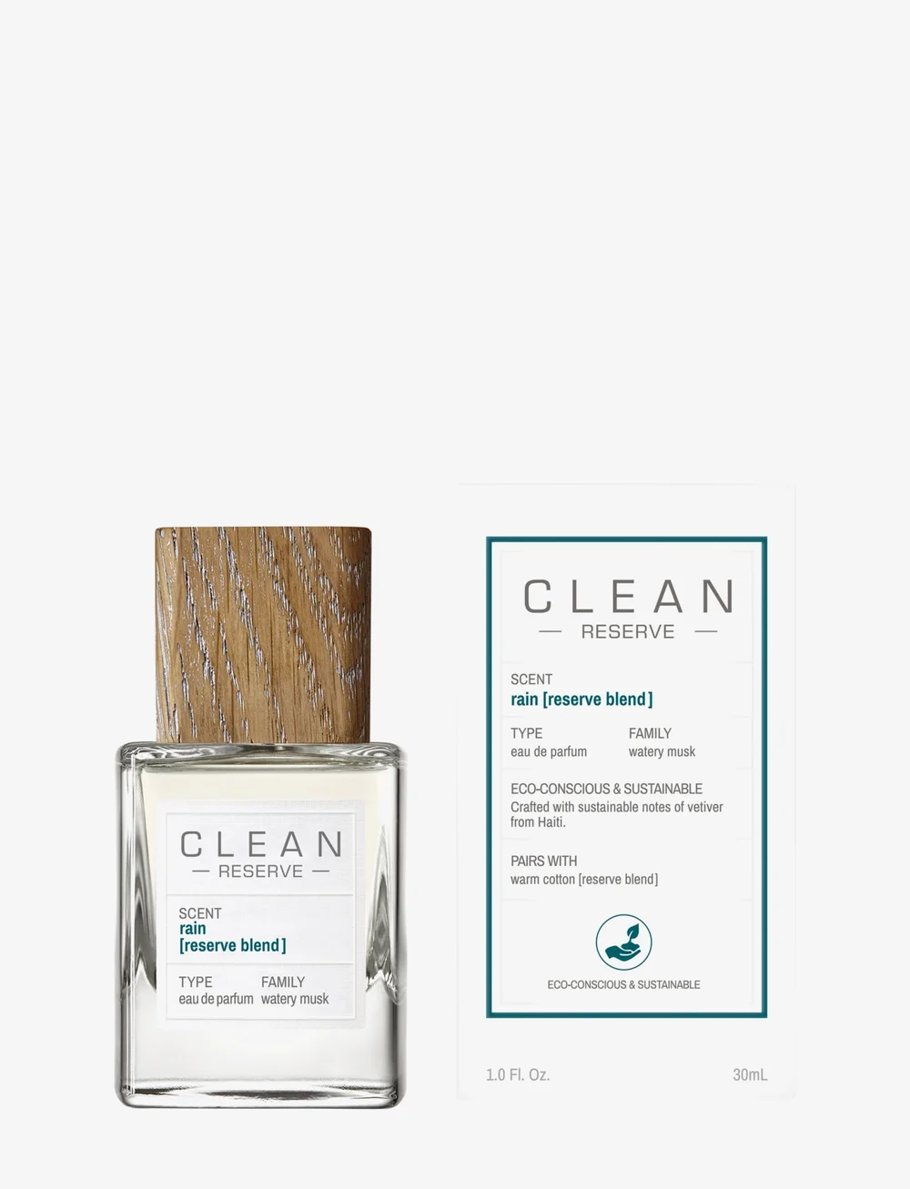 CLEAN - RESERVE Rain EdP - miehille  - clear - 1