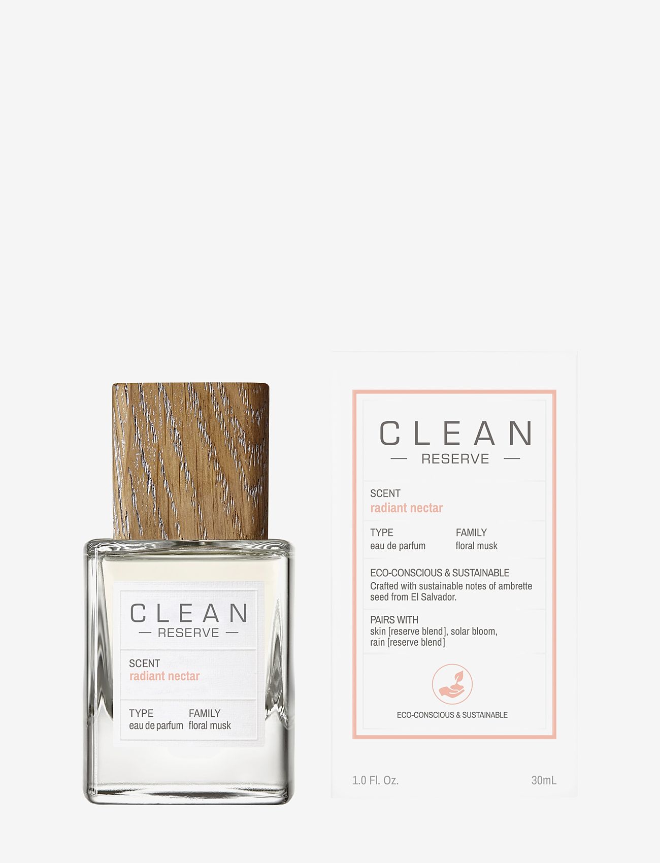 CLEAN - RESERVE Radiant Nectar EdP - til ham  - clear - 1