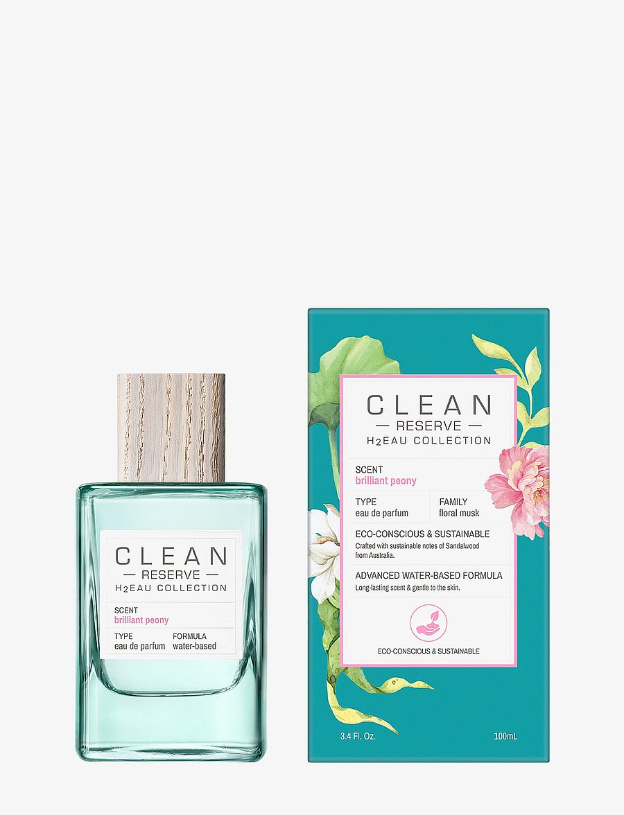 CLEAN - RESERVE H2EAU Brilliant Peony EdP - till honom - clear - 1