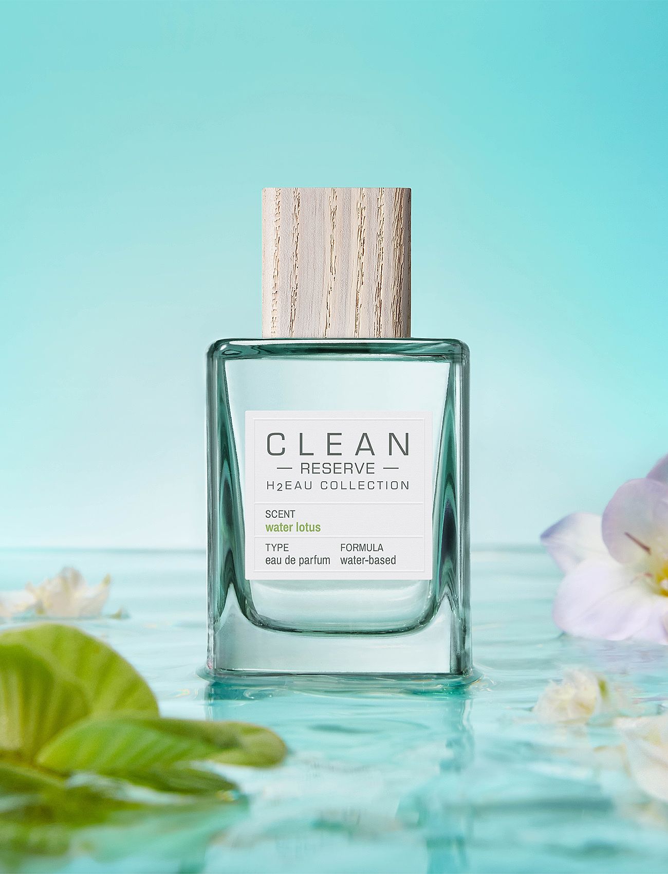 CLEAN - RESERVE H2EAU Water Lotus EdP - til ham  - clear - 2