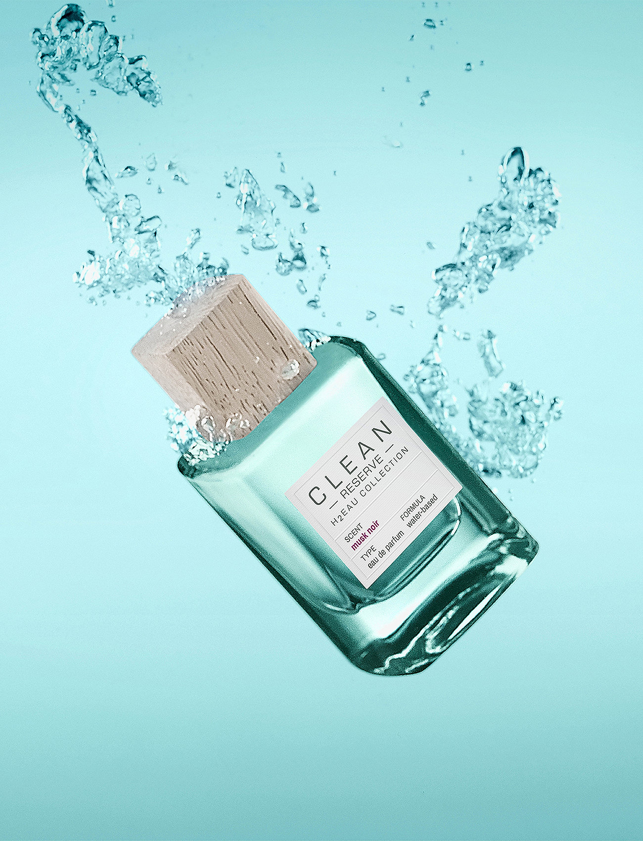 CLEAN - RESERVE H2EAU Musk Noir EdP - til ham  - clear - 4