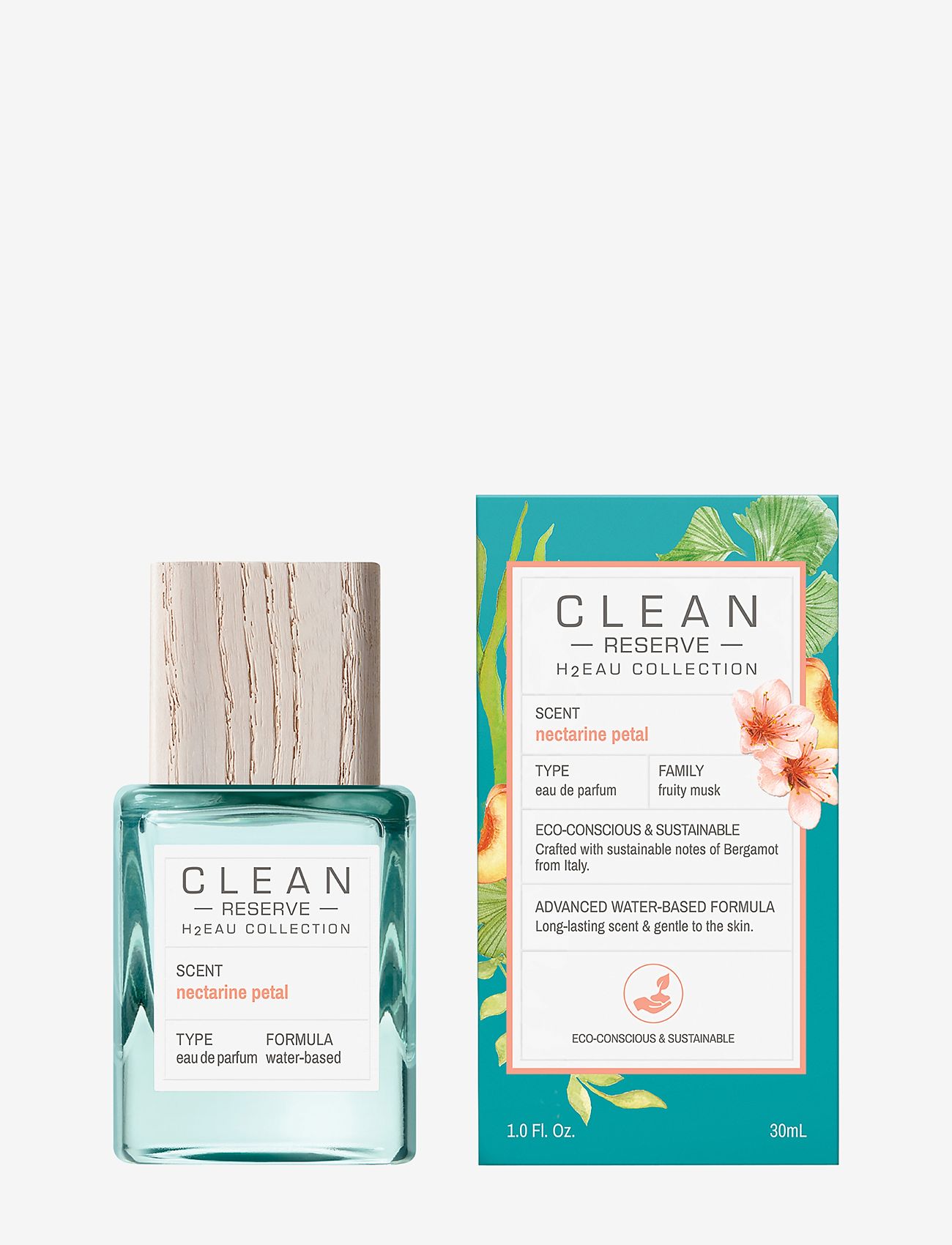 CLEAN - RESERVE H2EAU Nectarine Petal EdP - til ham  - clear - 1