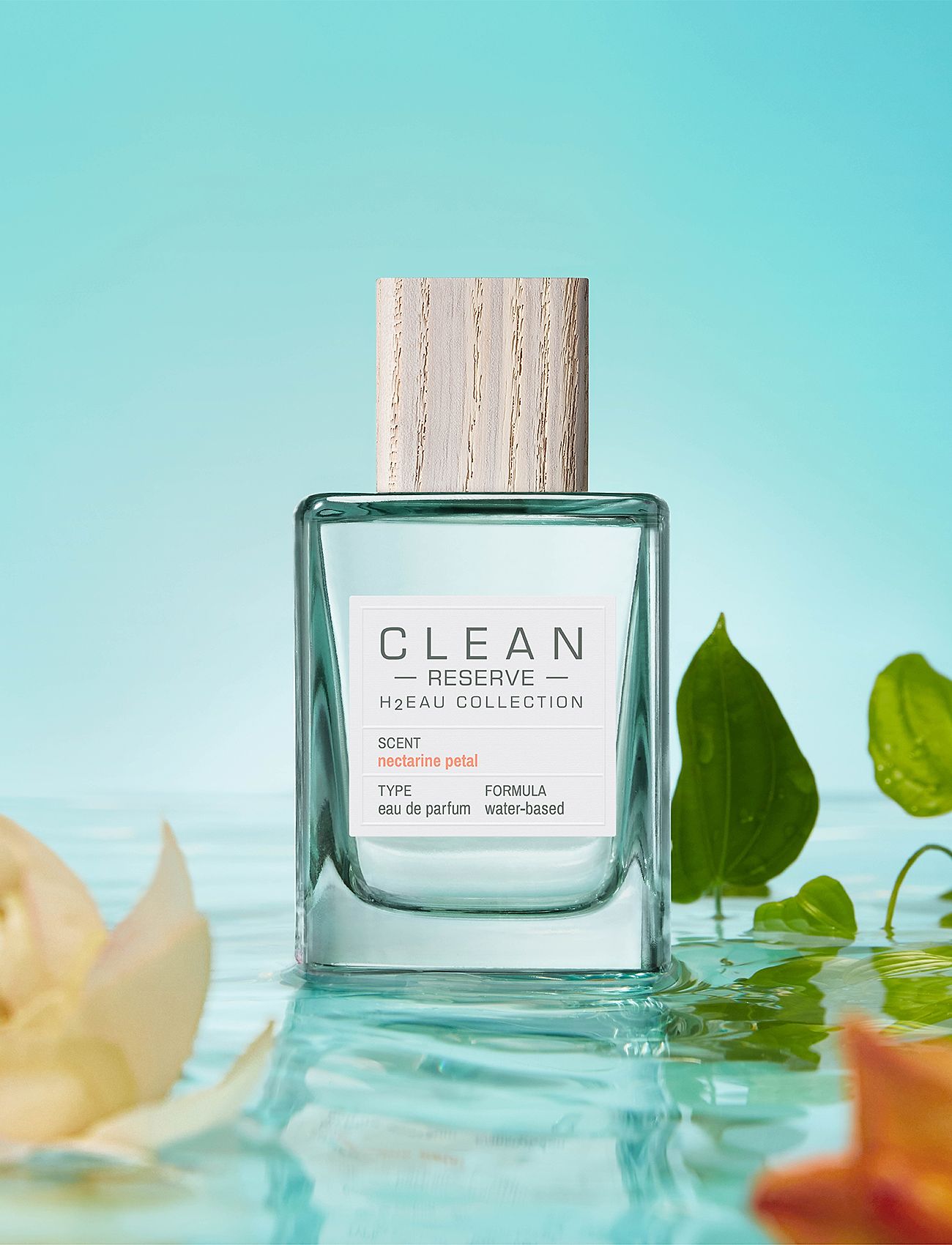 CLEAN - RESERVE H2EAU Nectarine Petal EdP - til ham  - clear - 2