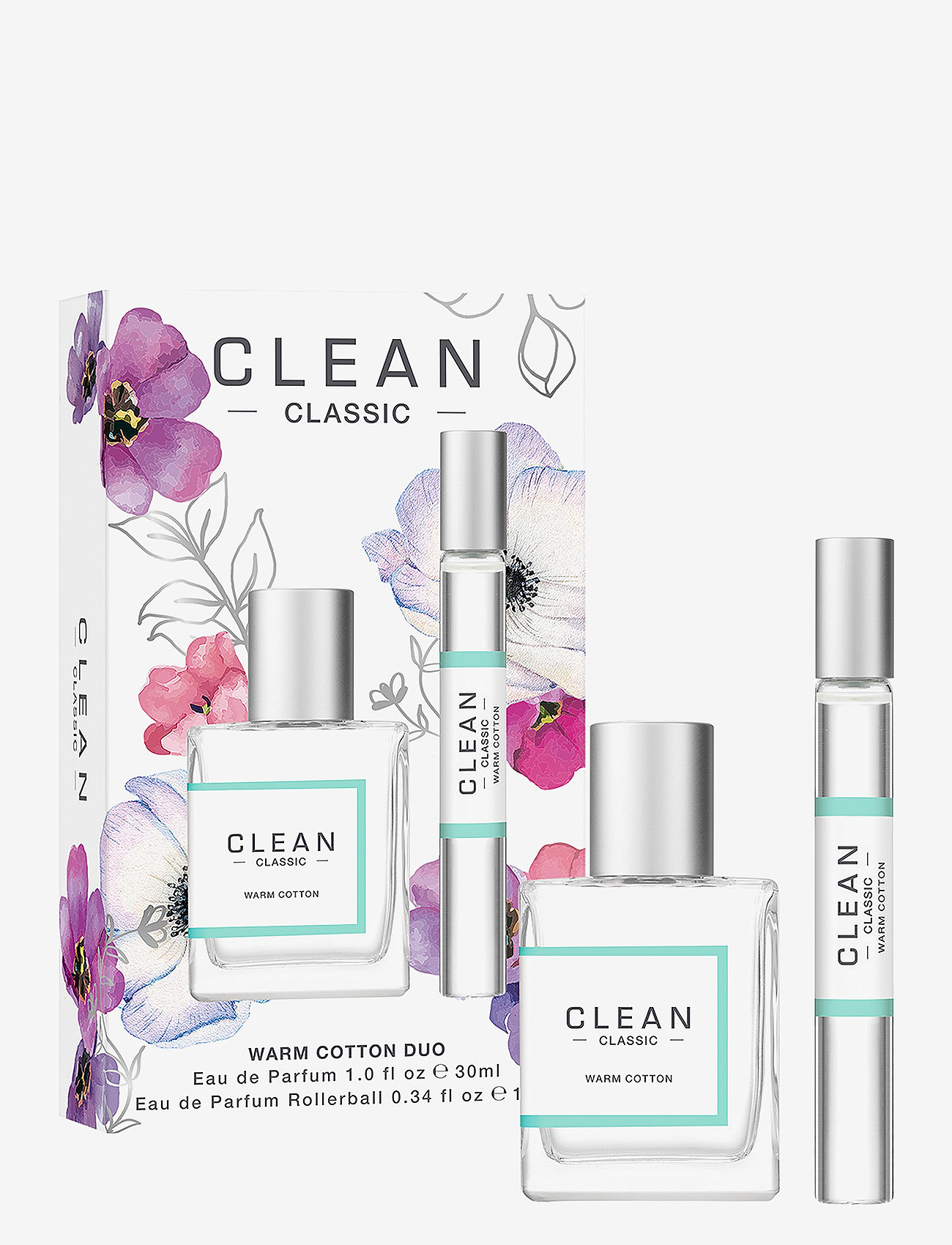 CLEAN - Gift Set Classic Warm Cotton Duo EdP - clear - 0