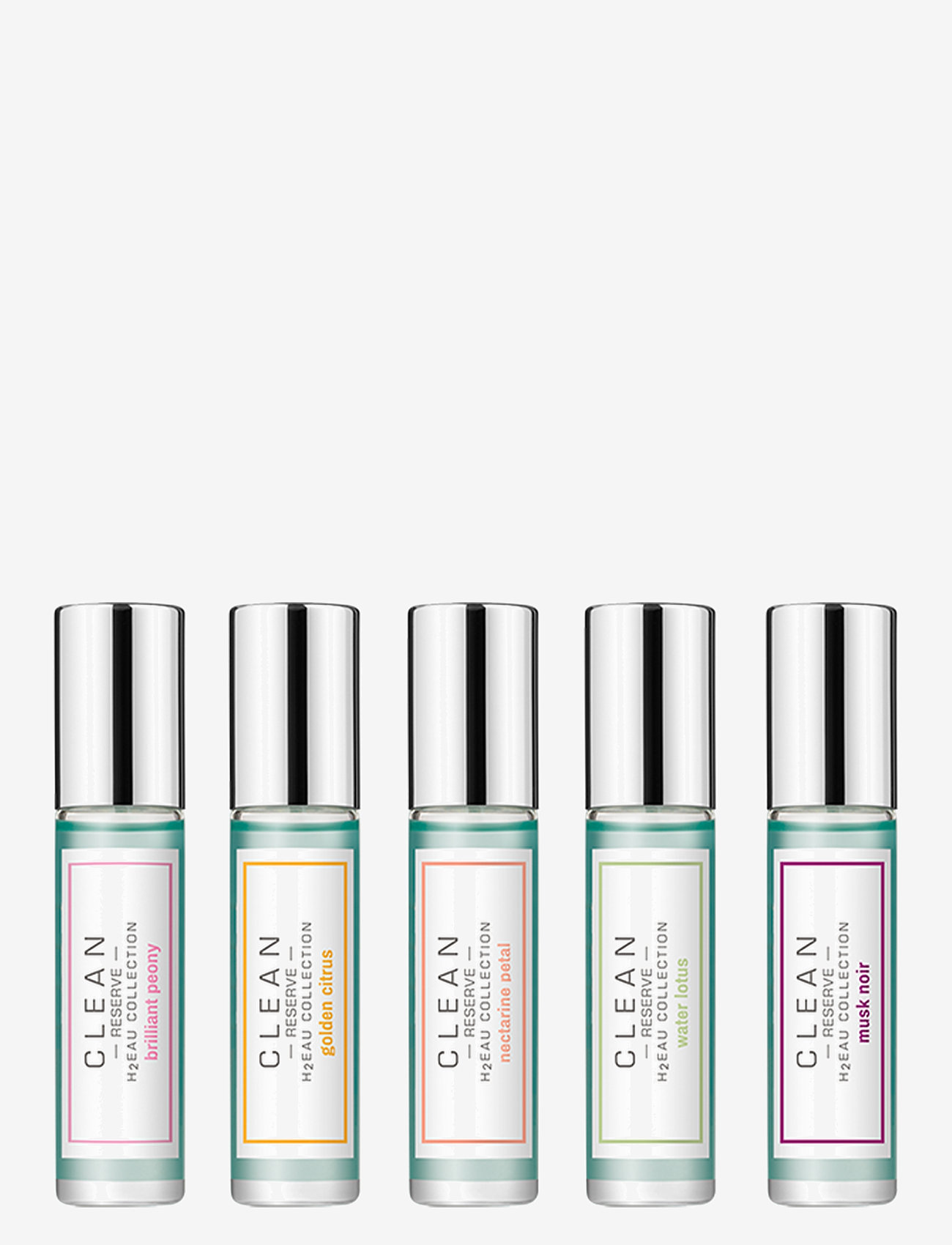 CLEAN - RESERVE H2EAU Travel Size Rollerball Collection EdP - gåvoset - clear - 1