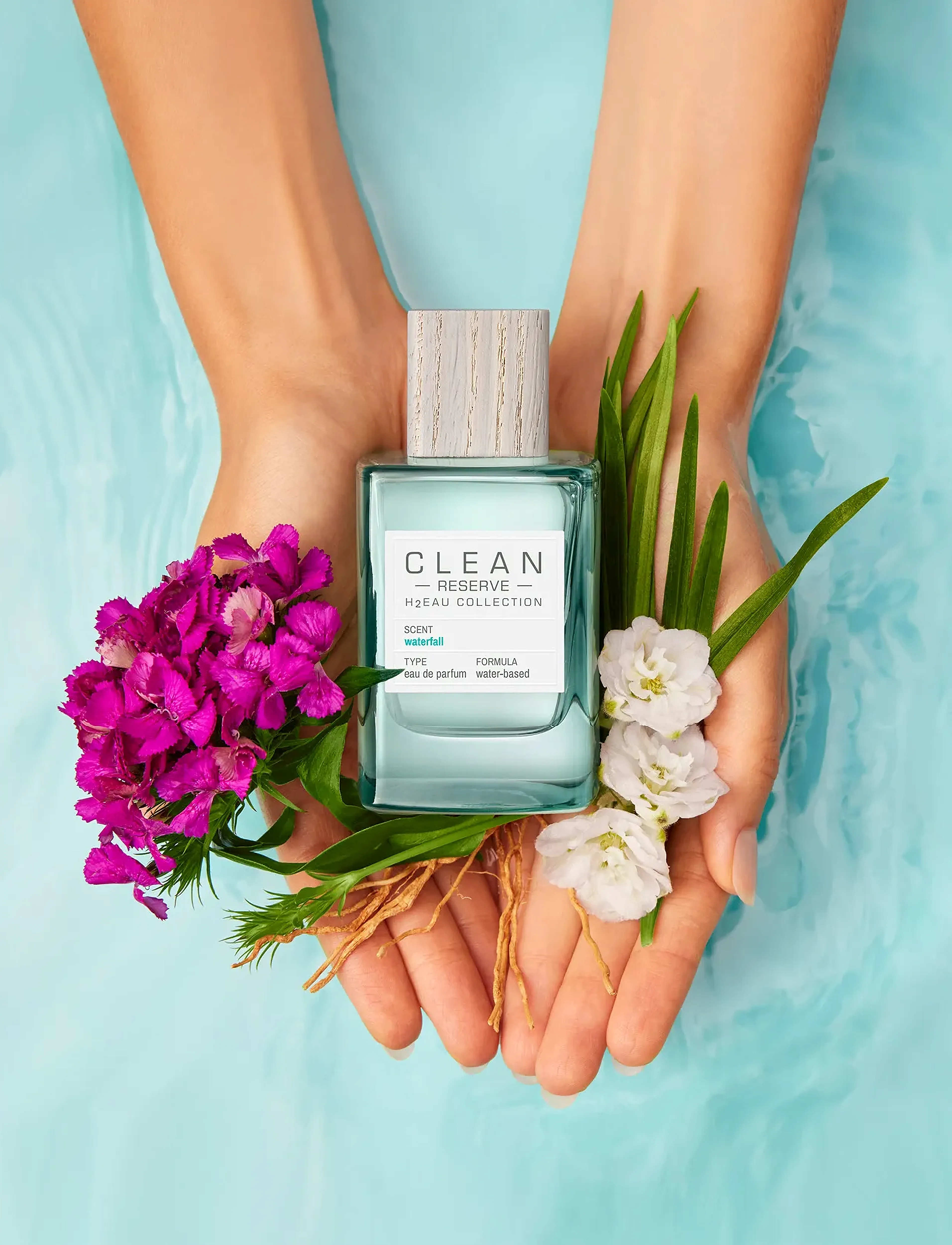 CLEAN - RESERVE H2EAU Waterfall EdP - till honom  - clear - 3