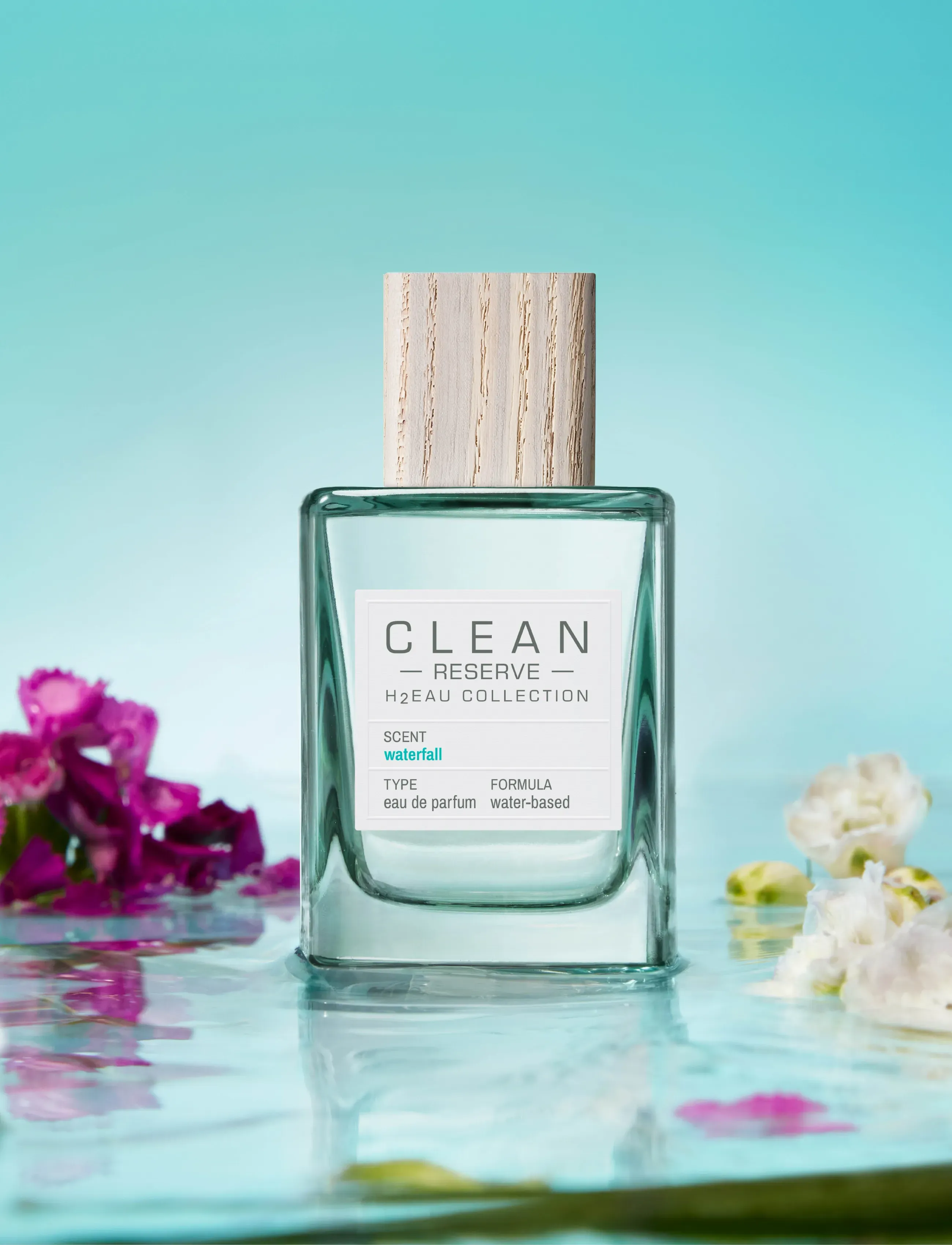CLEAN - RESERVE H2EAU Waterfall EdP - miehille  - clear - 4