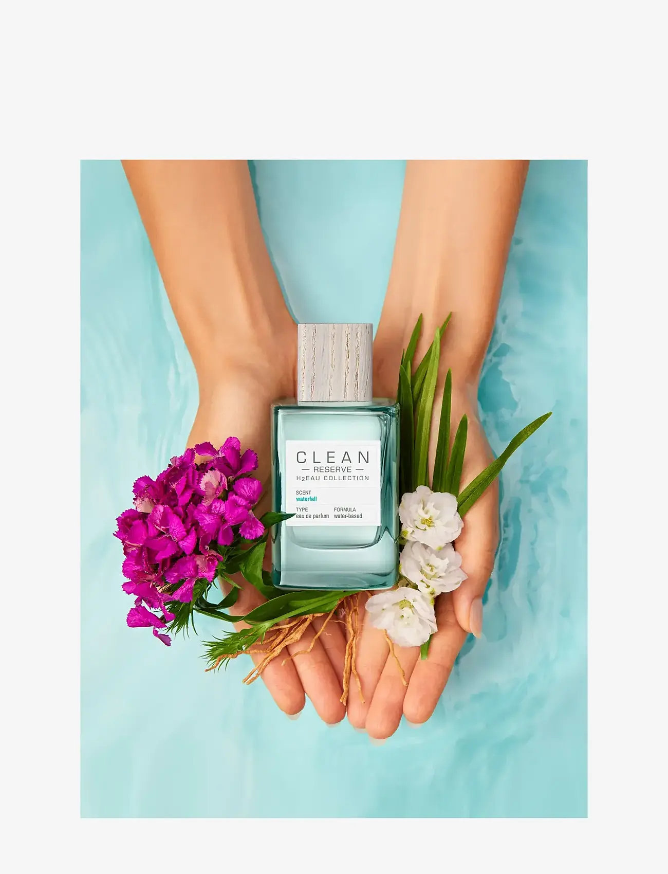 CLEAN - RESERVE H2EAU Waterfall EdP - til ham  - clear - 2