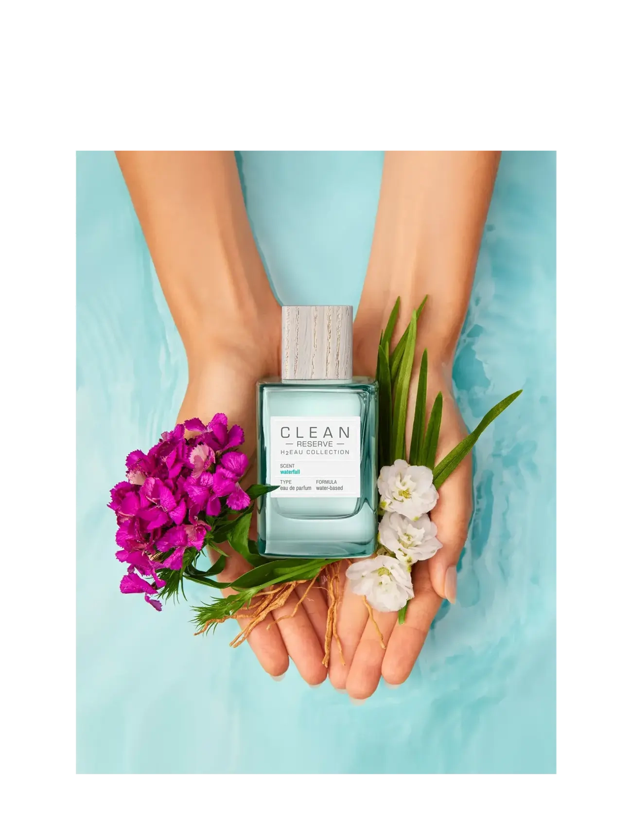 CLEAN - RESERVE H2EAU Waterfall EdP - miehille  - clear - 2