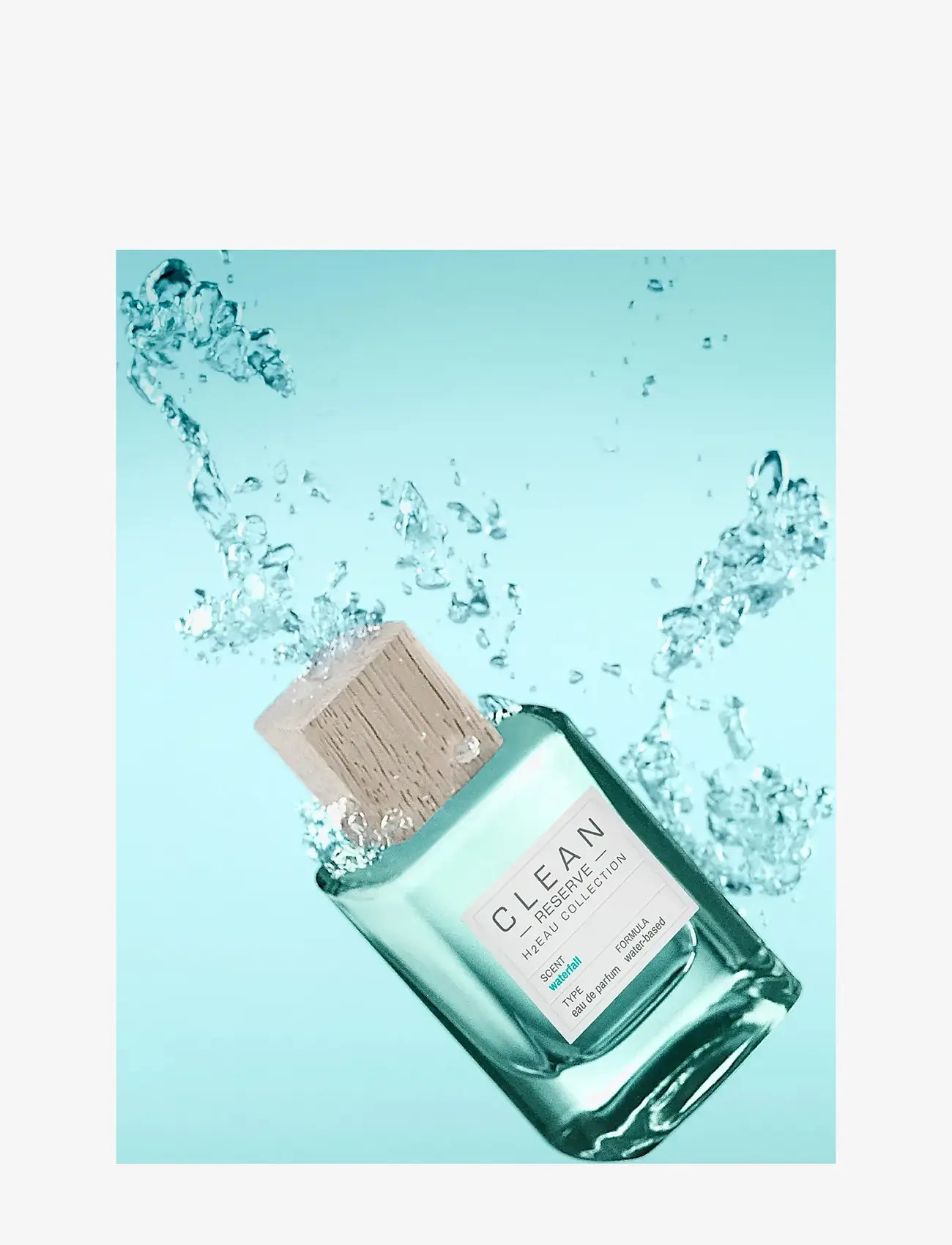 CLEAN - RESERVE H2EAU Waterfall EdP - til ham  - clear - 3