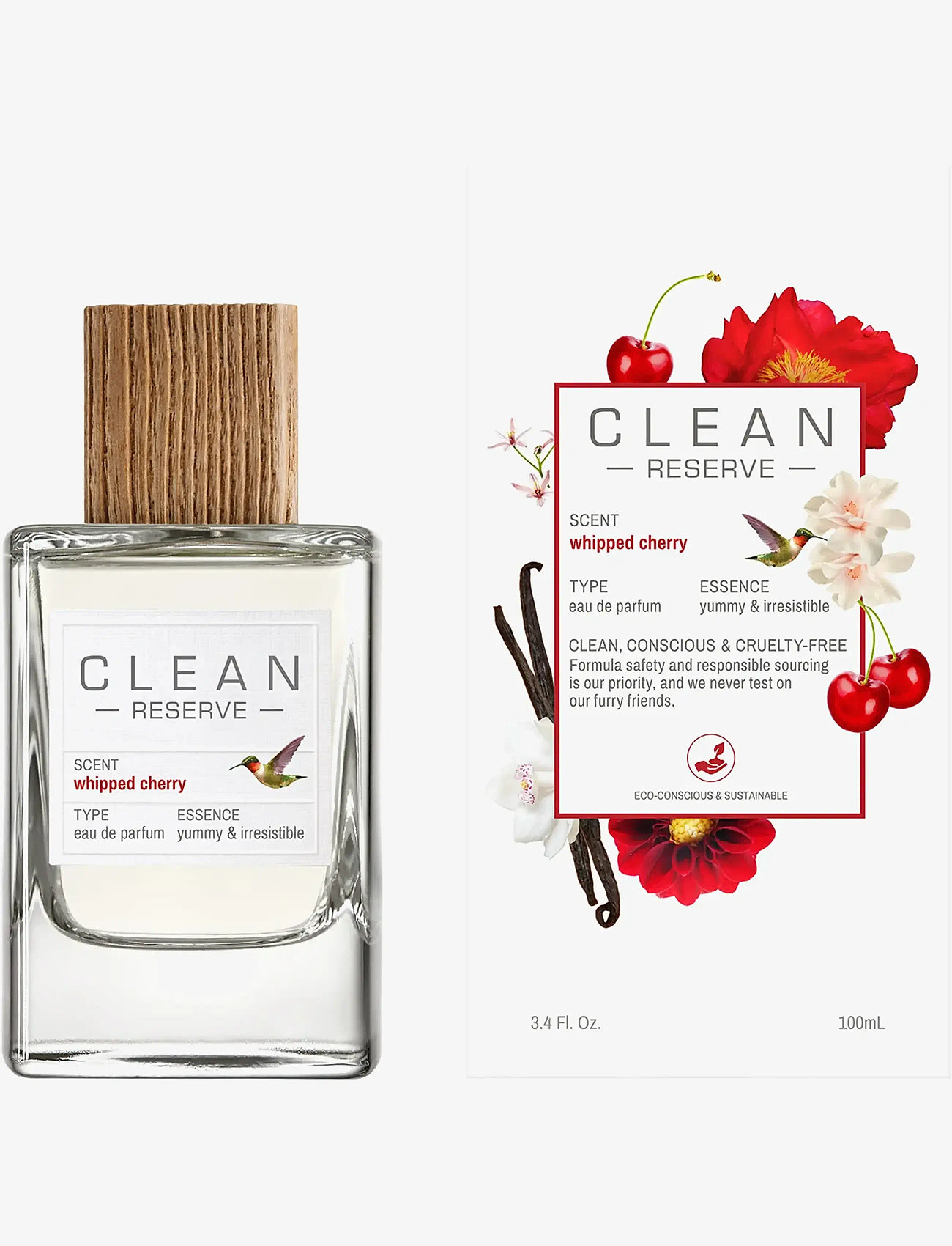CLEAN - RESERVE Whipped Cherry EdP - til ham  - clear - 1