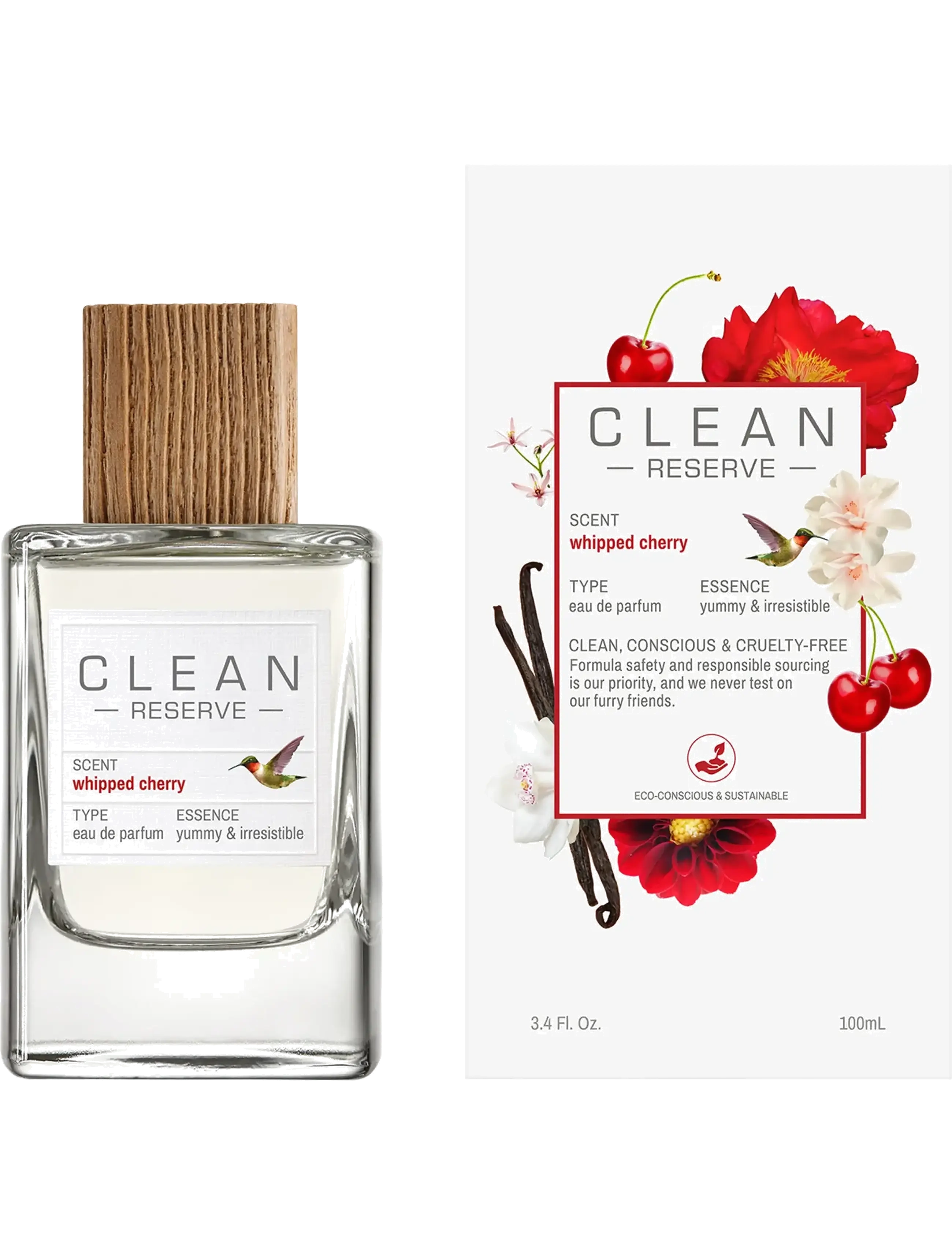 CLEAN - RESERVE Whipped Cherry EdP - til ham  - clear - 1