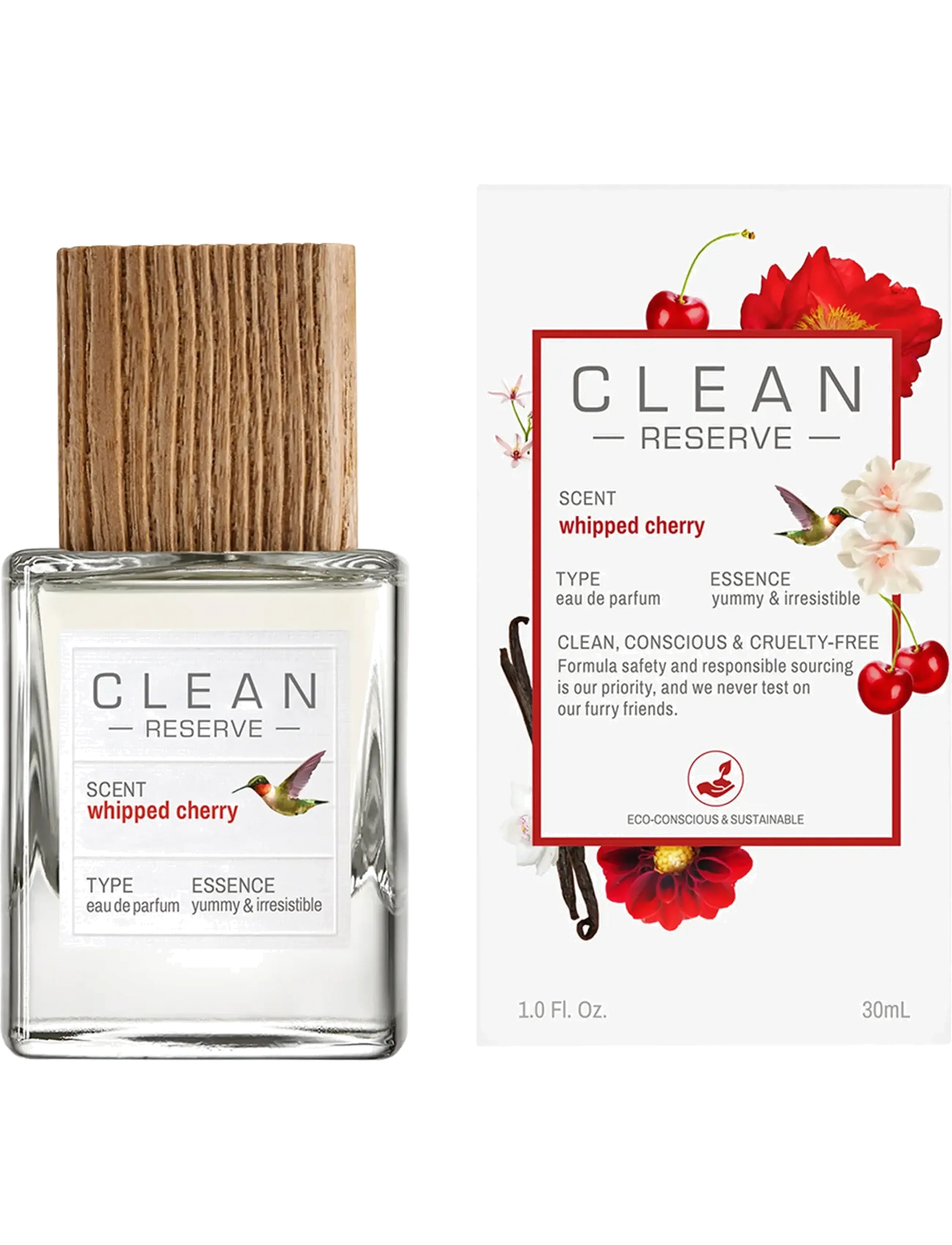 CLEAN - RESERVE Whipped Cherry EdP - til ham  - clear - 1
