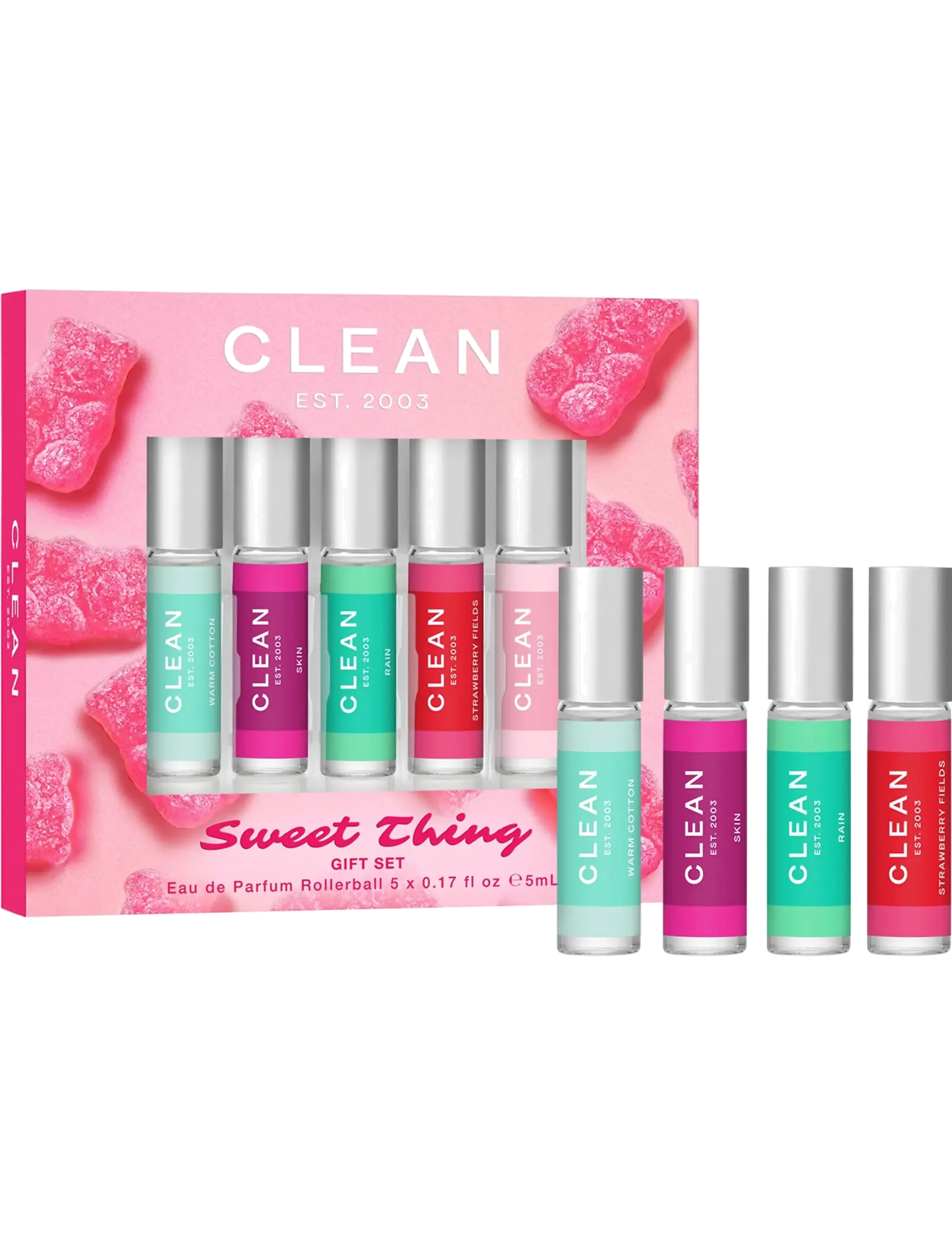 CLEAN Gift Set Spring Sweet Things Eau De Parfum, Parfume Sæt, Nude, Str: 25 ML