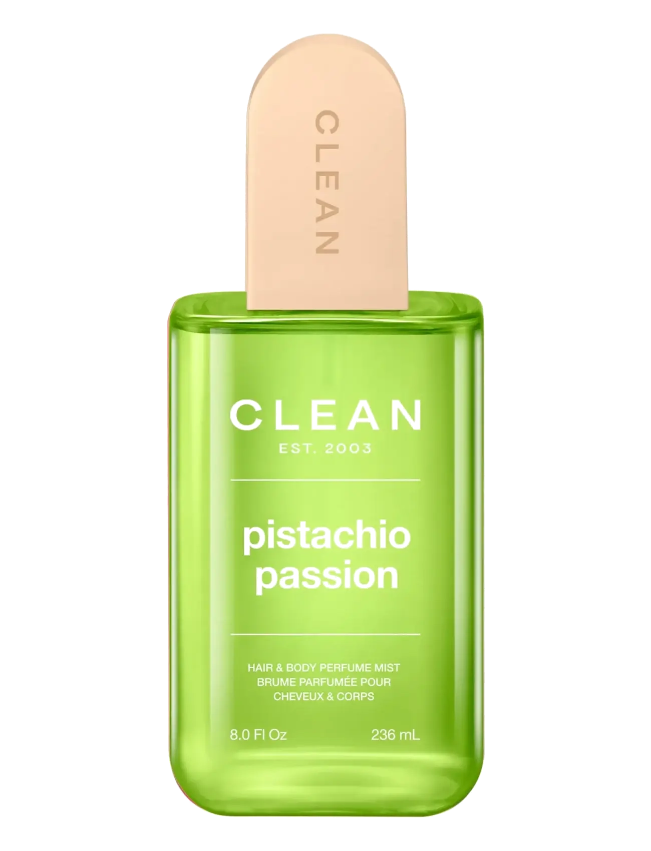 CLEAN Pistachio Passion Hair & Body Perfume Mist, Hair Tåge, Nude, Str: 236 ML