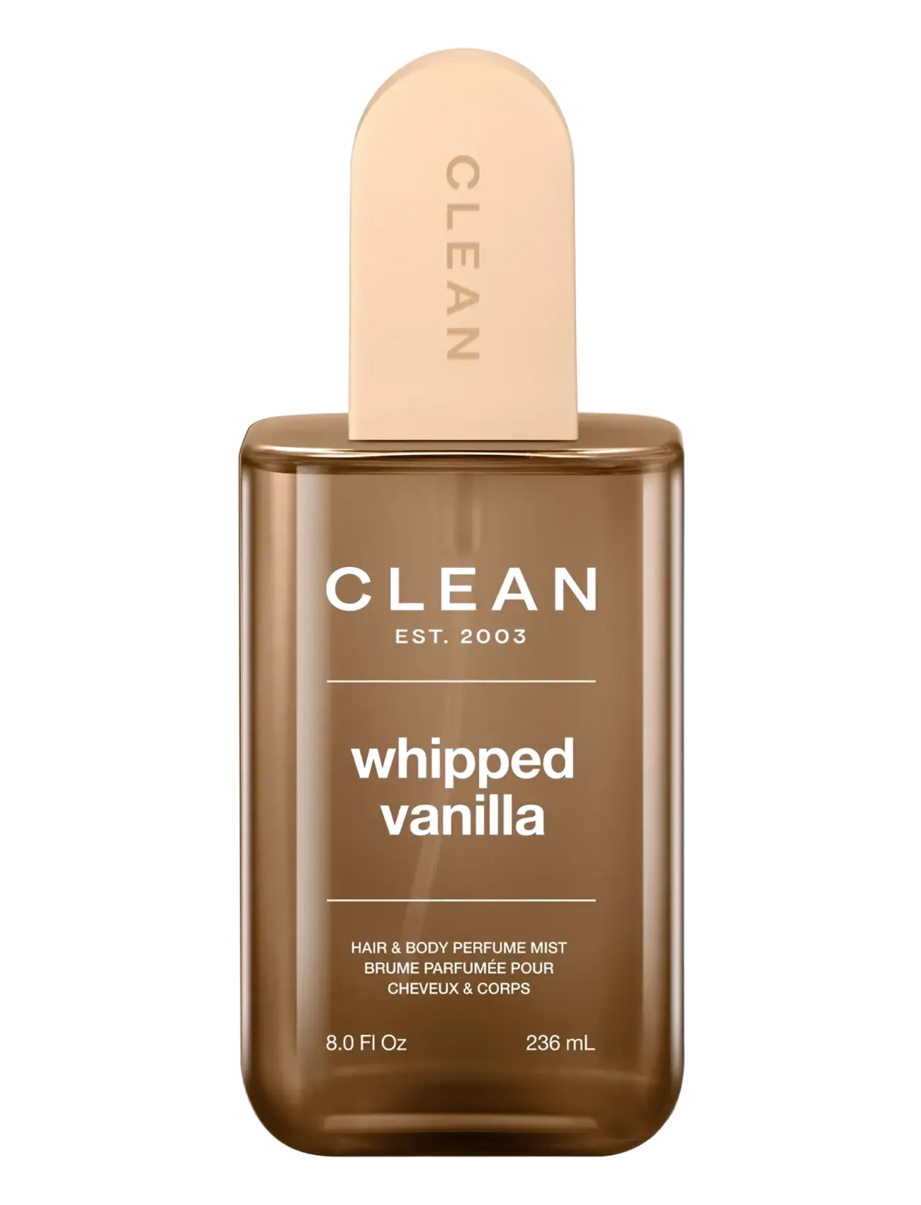 CLEAN Whipped Vanilla Hair & Body Perfume Mist, Hair Tåge, Nude, Str: 236 ML
