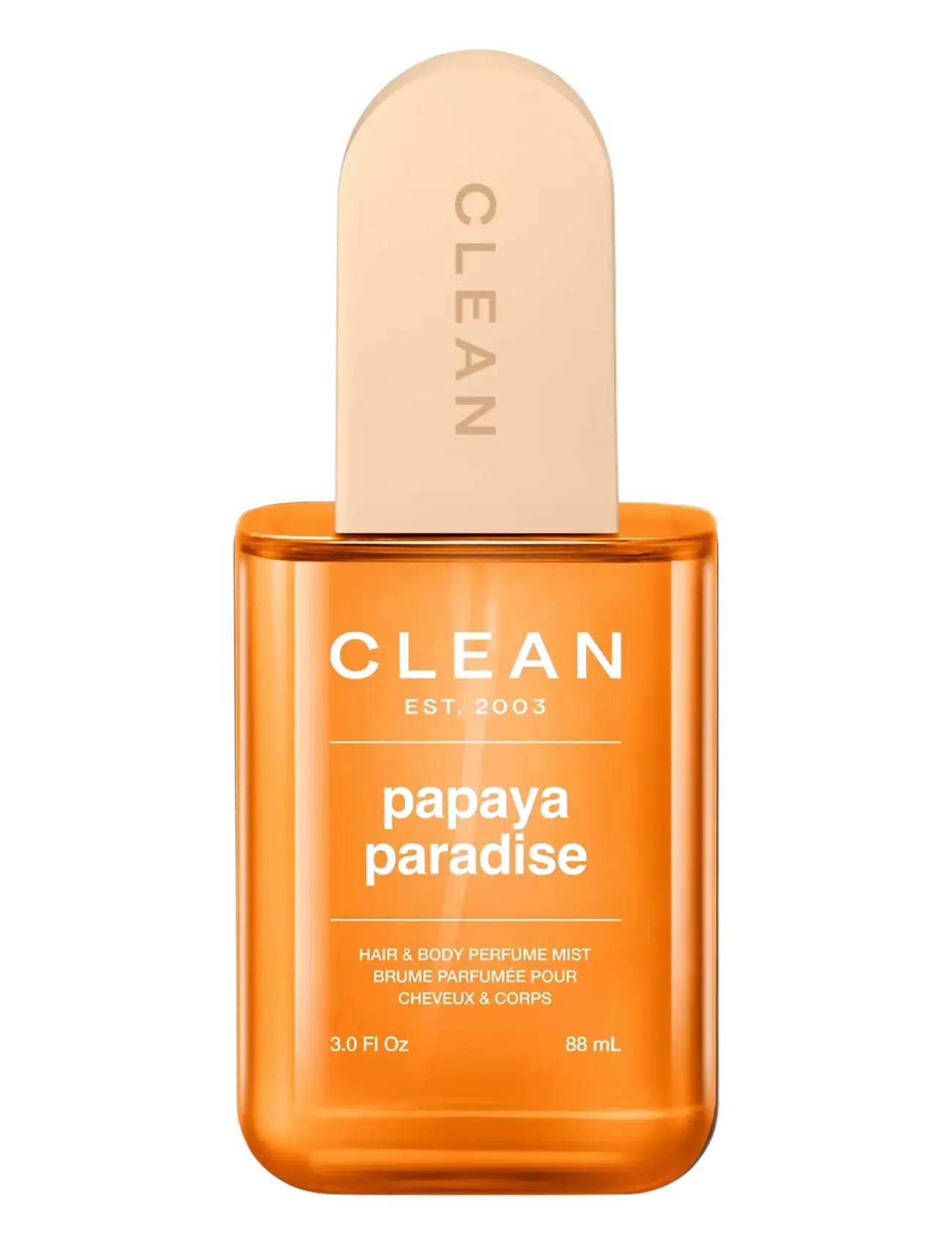 CLEAN - Papaya Paradise Hair & Body Perfume Mist - parfumer - clear - 1